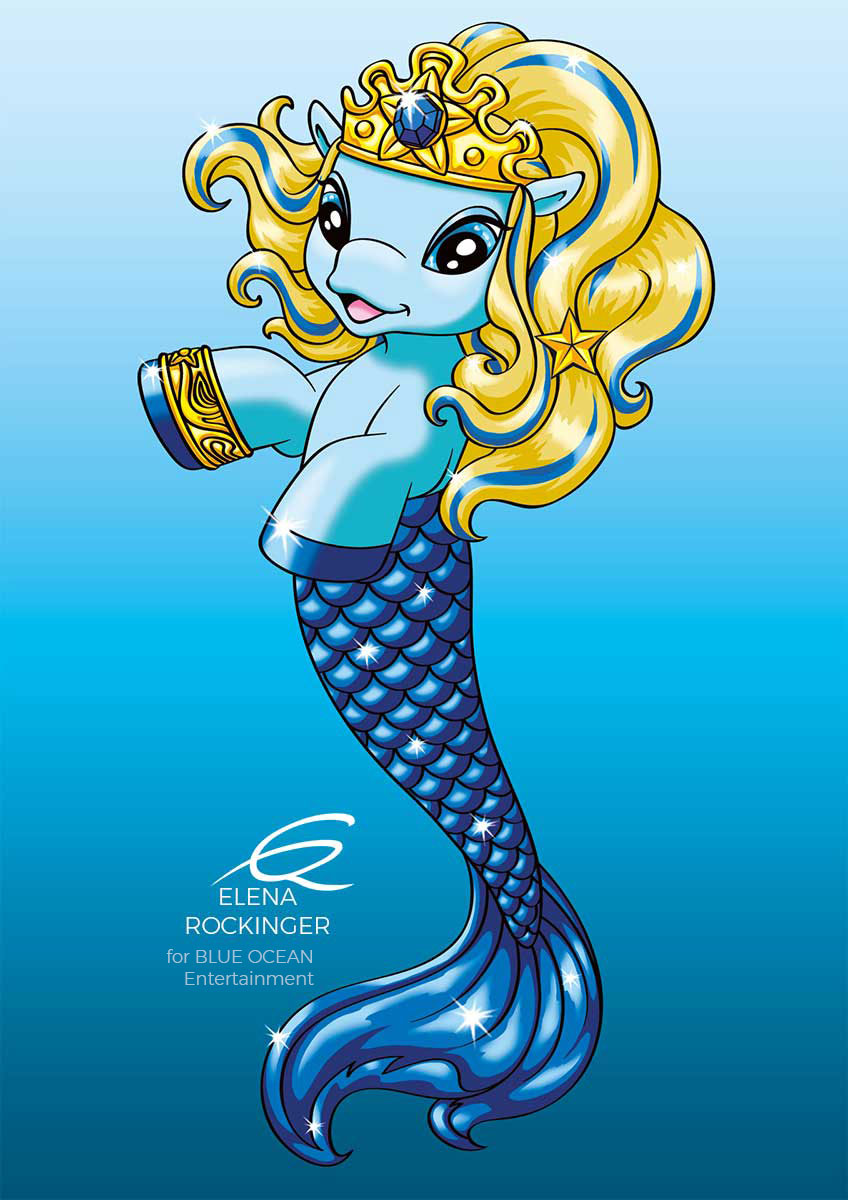 14 Filly Illustration Mermaids 1201 Merrow Elena Rockinger S