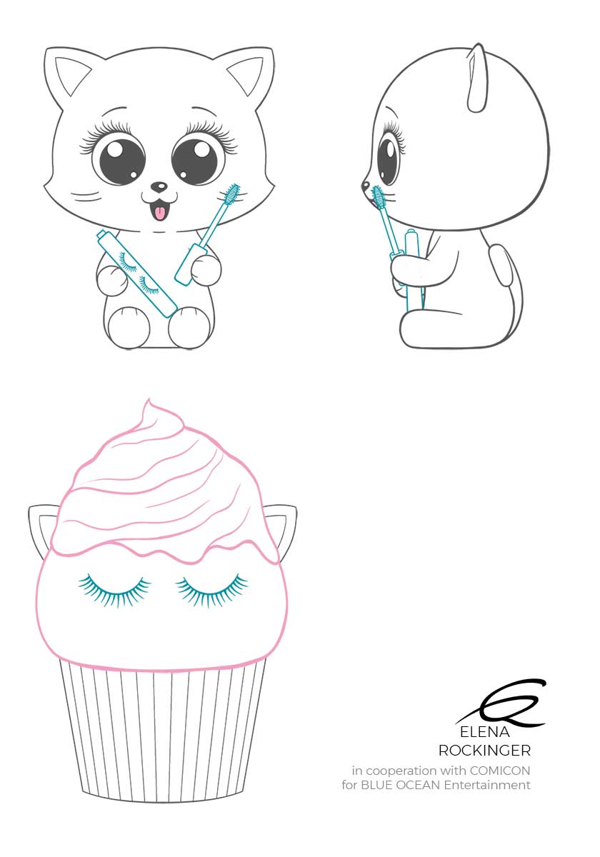Toy Design — Archive 15 Concept Design Cupcake Cats S4 Elena Rockinger Carry