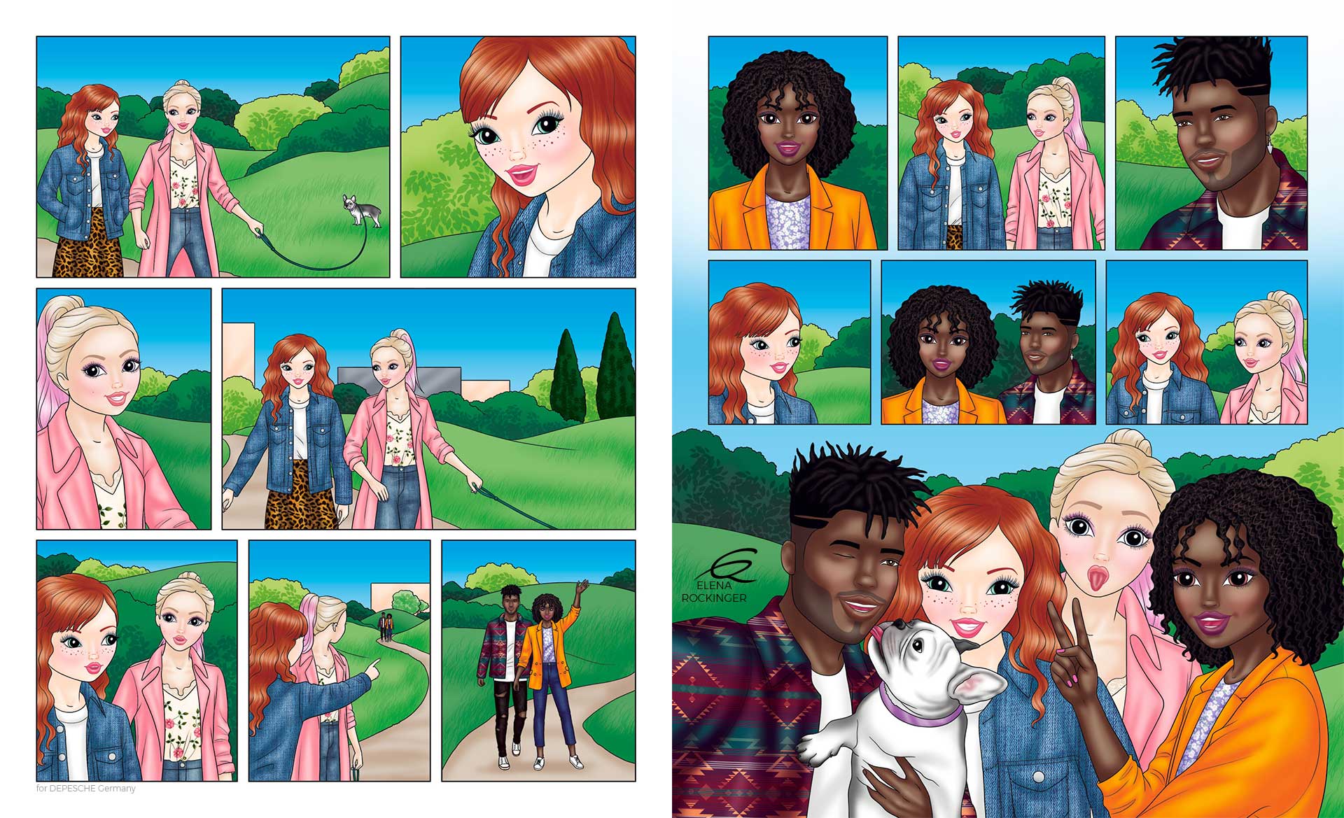 15 topmodel comic 2104 elena rockinger 3 4 s