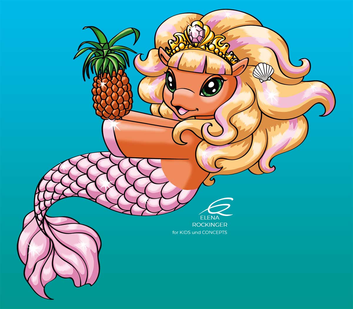 16 Filly Illustration Elena Rockinger Mermaids 12 Marina S