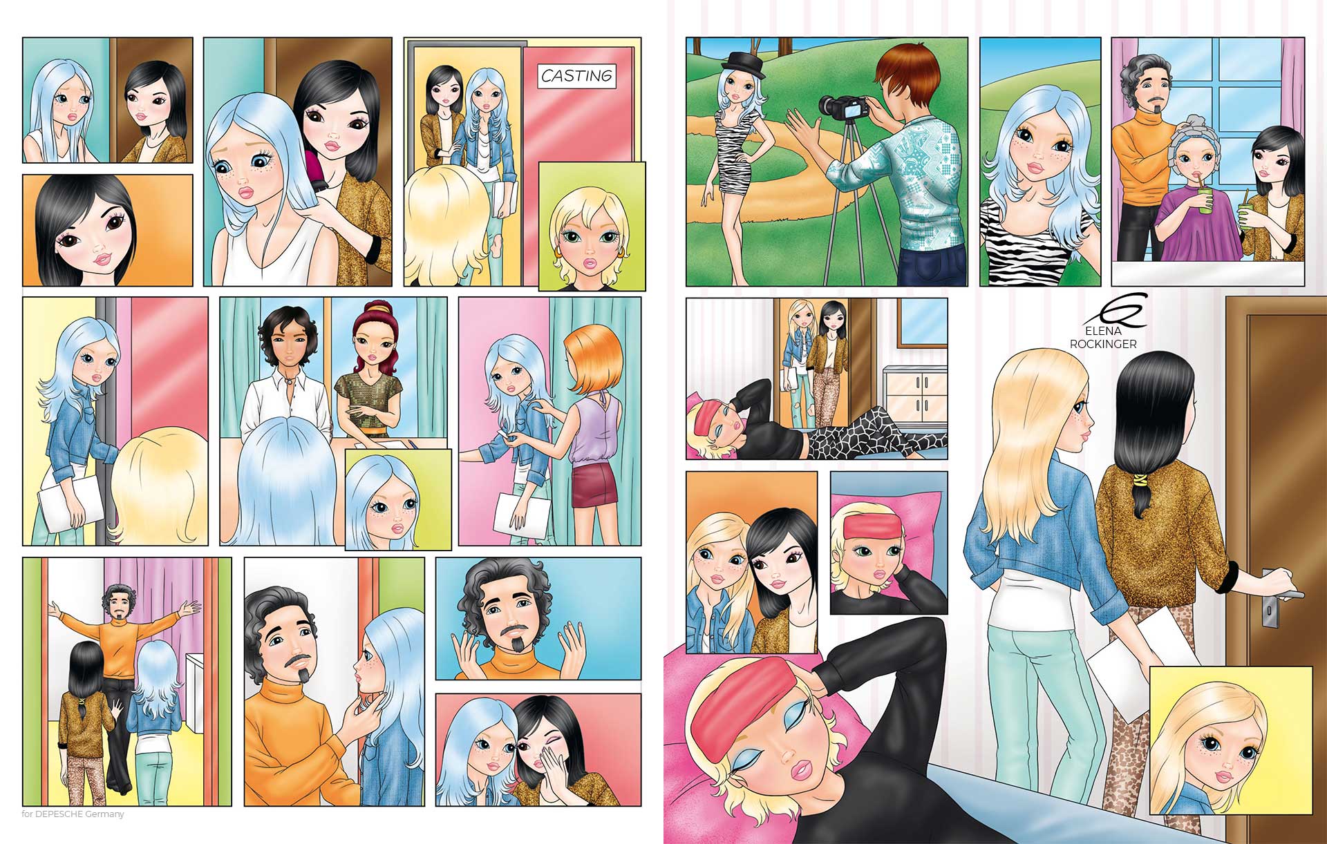 16 Topmodel Comic 1407 Elena Rockinger 3 4 S