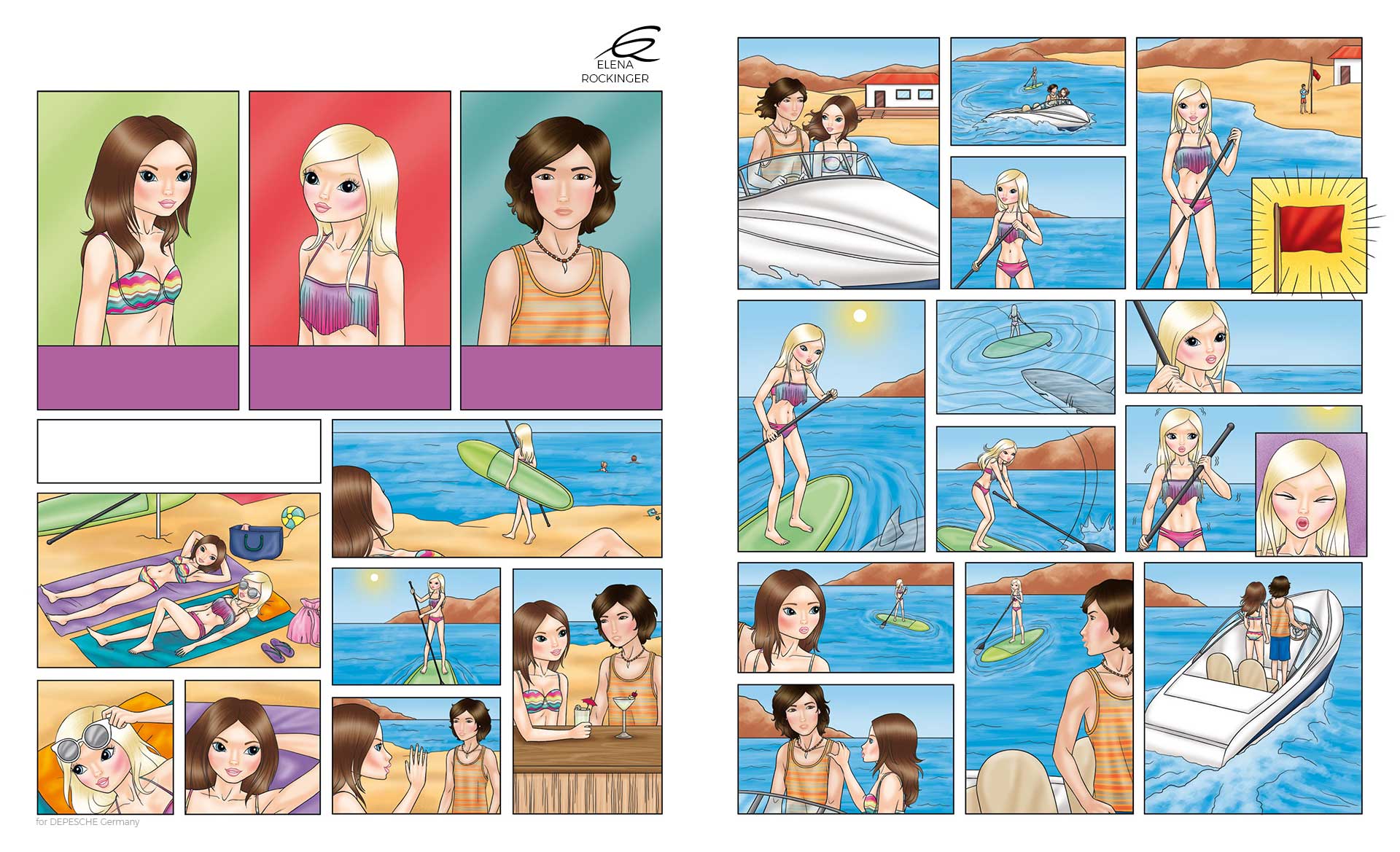 16 Topmodel Comic 1506 Elena Rockinger 1 2 S