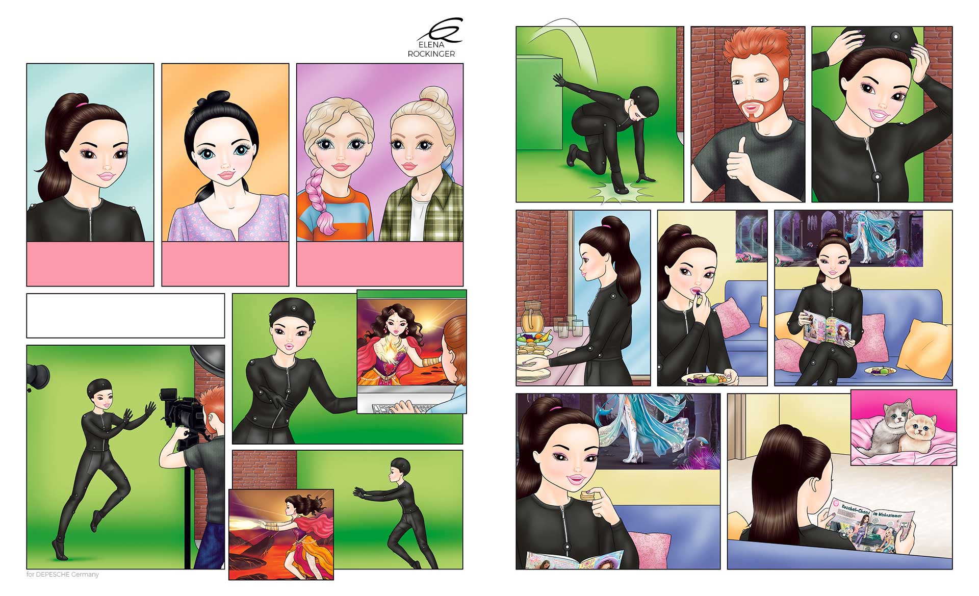 16 topmodel comic 2305 elena rockinger 1 2 s