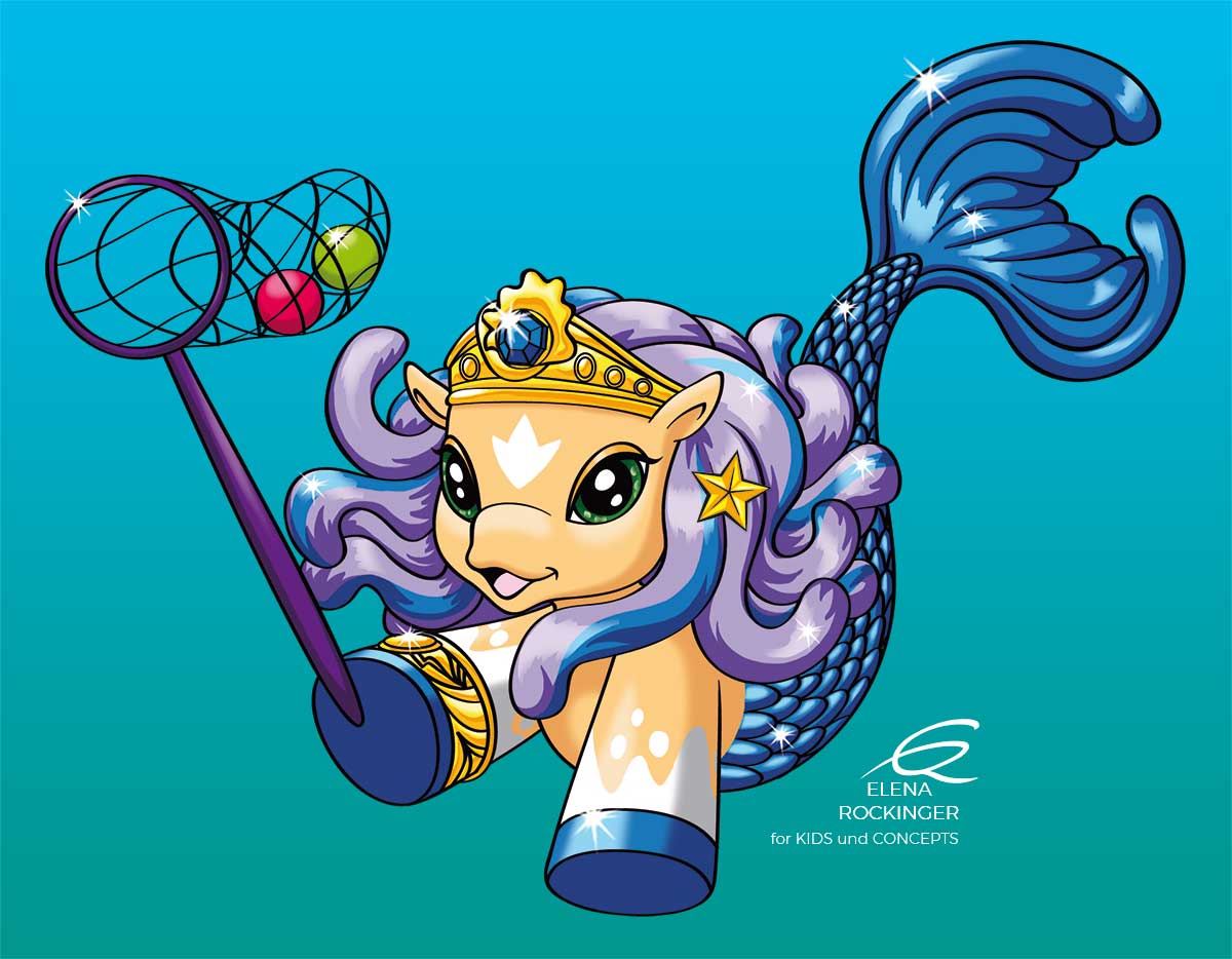 17 Filly Illustration Elena Rockinger Mermaids 12 Neptune S
