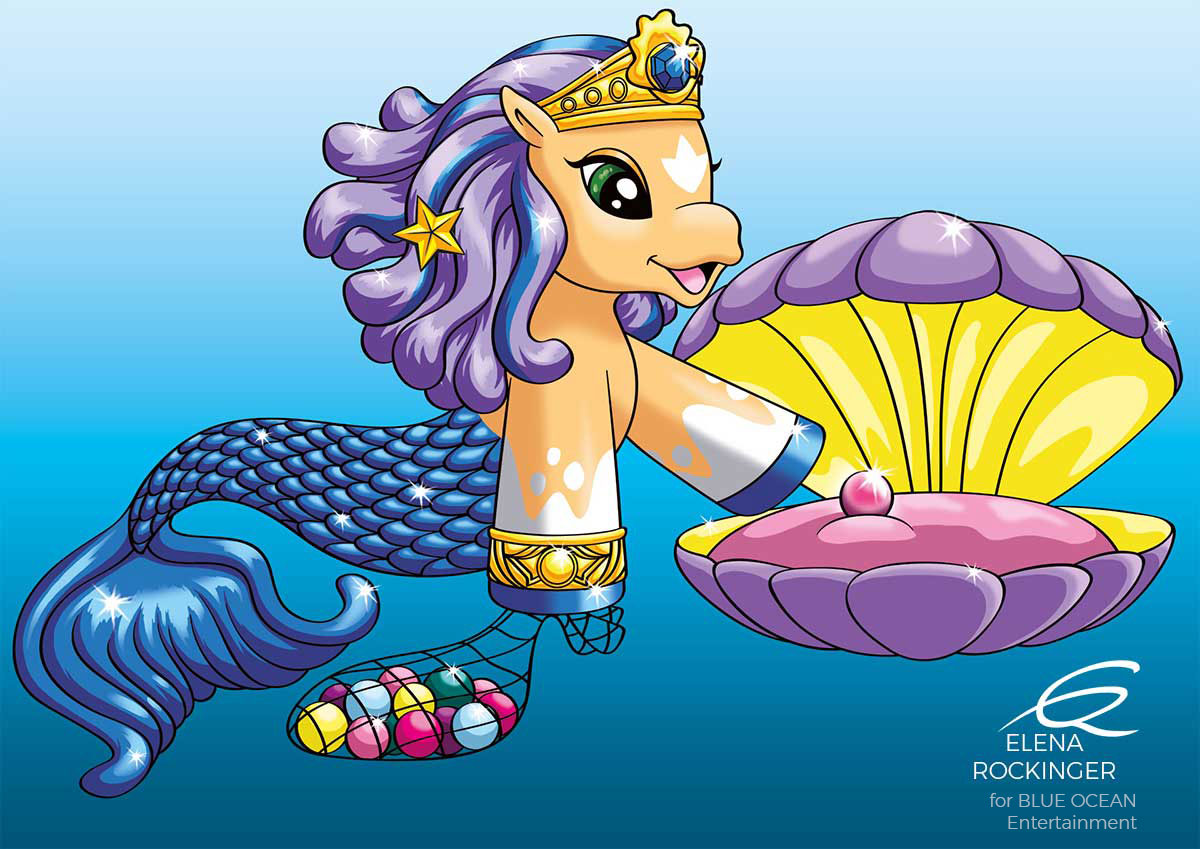 17 Filly Illustration Mermaids 1201 Neptune Elena Rockinger S