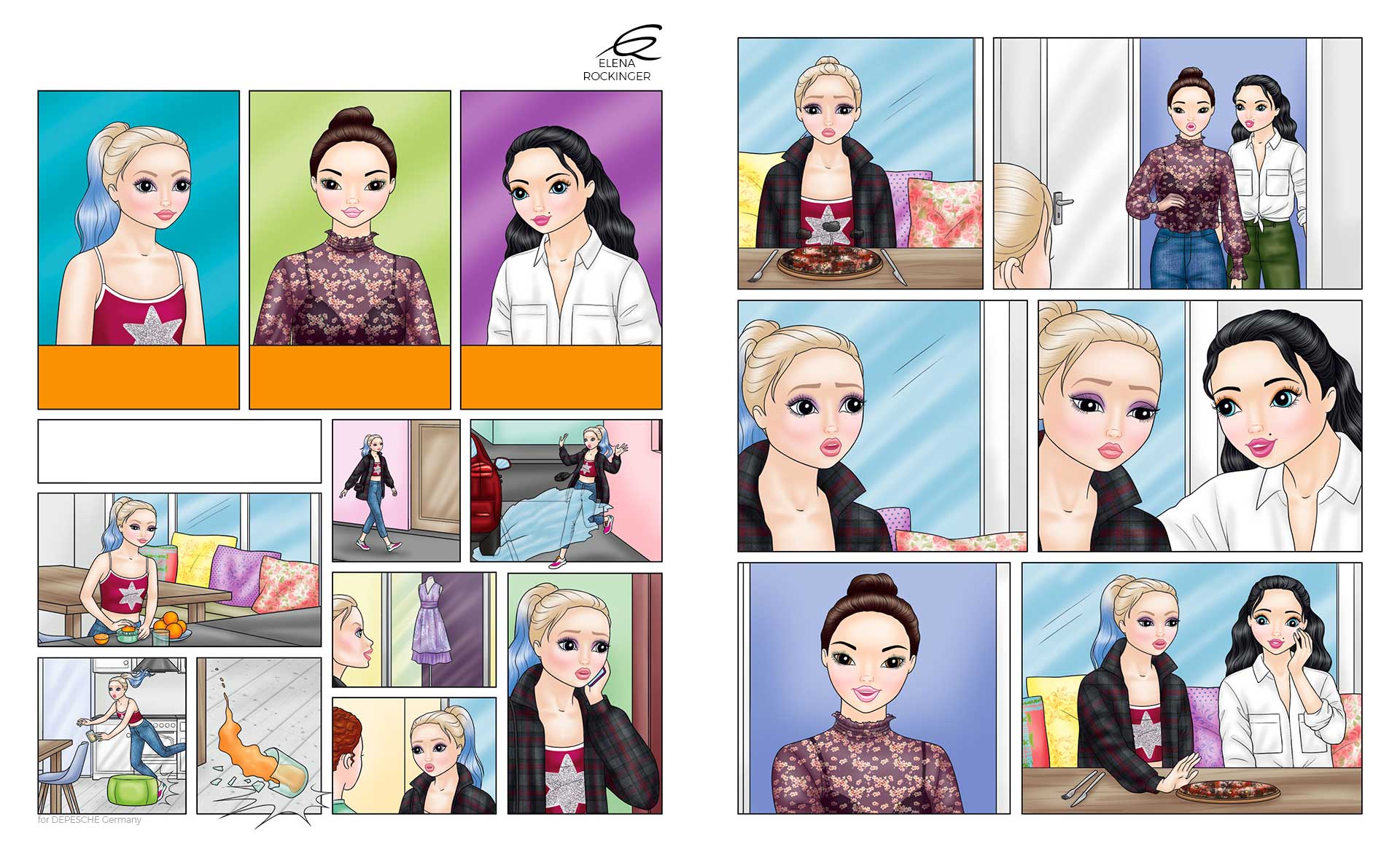 17 topmodel comic 2105 elena rockinger 1 2 s