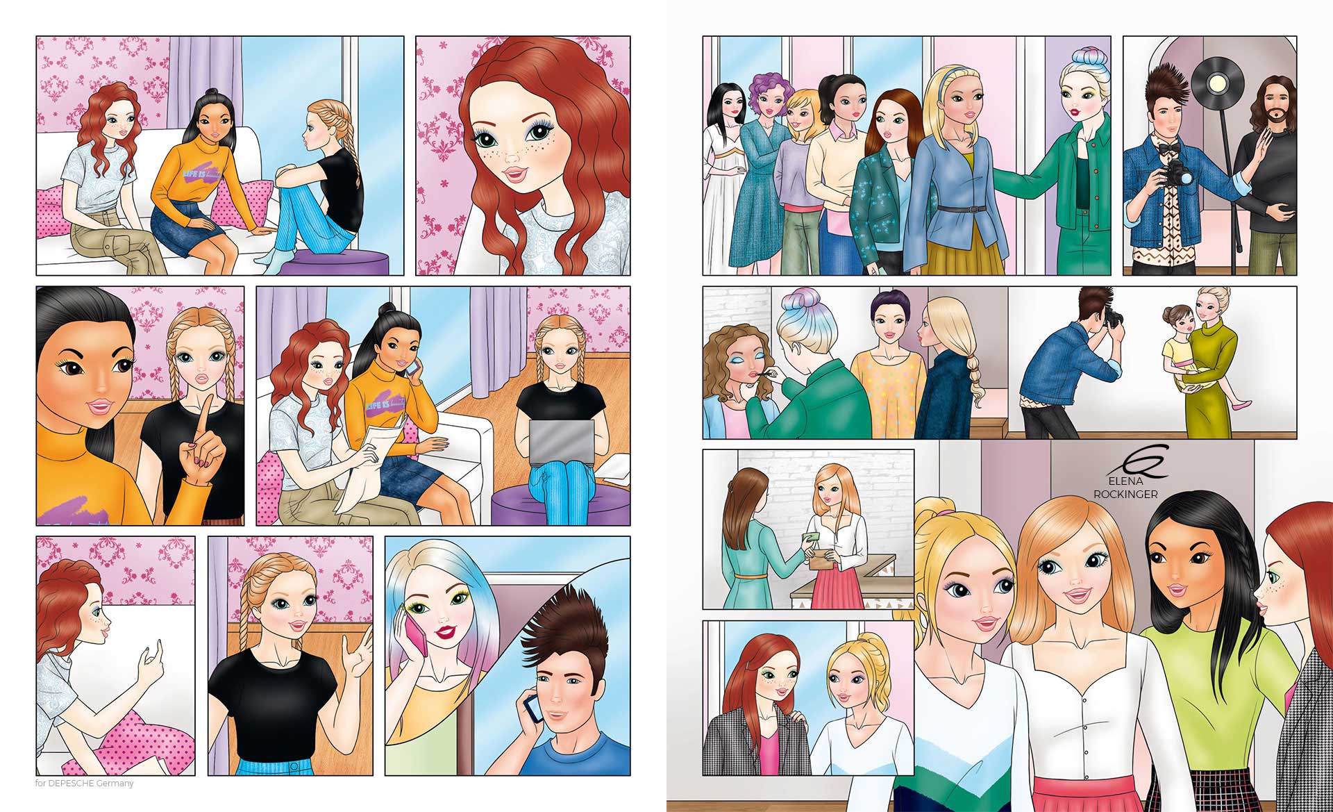 19 topmodel comic 1905 elena rockinger 3 4 s