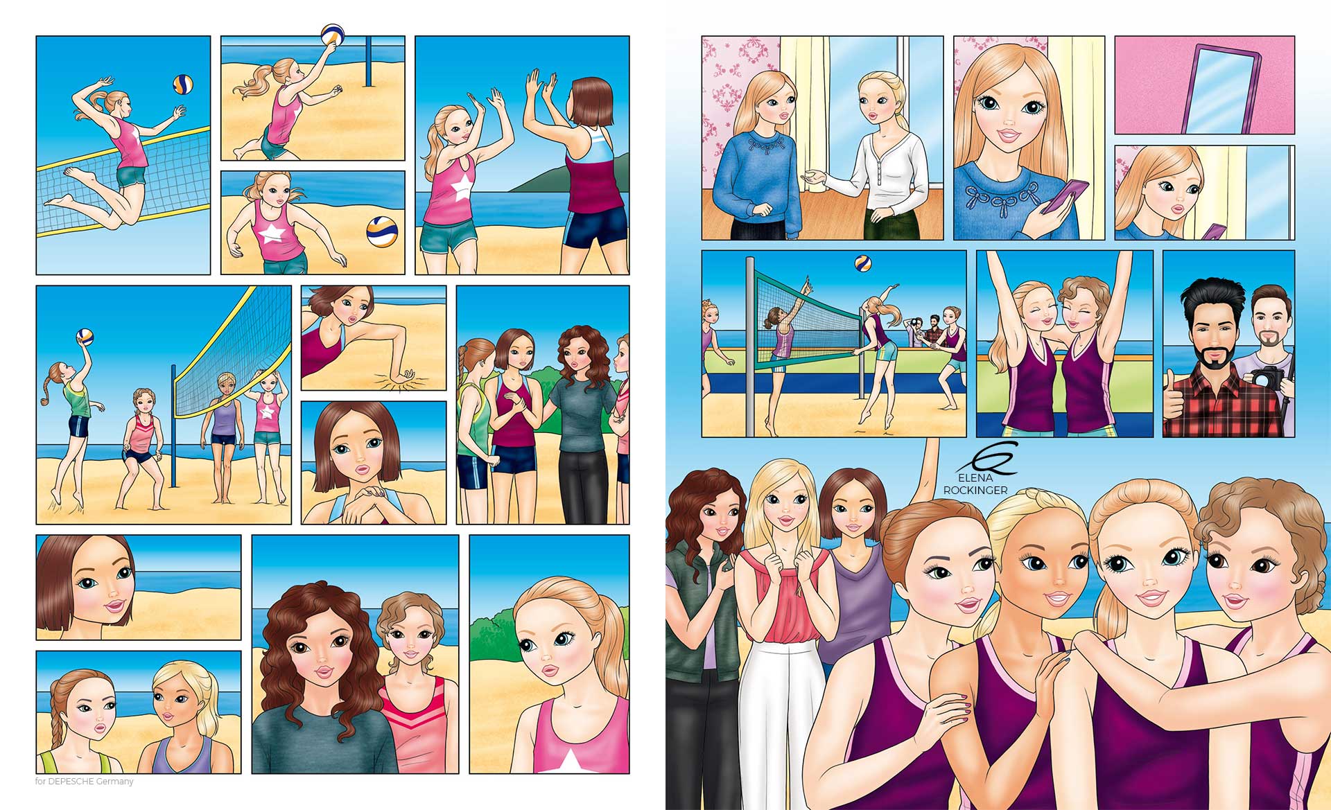 19 topmodel comic 2005 elena rockinger 3 4 s