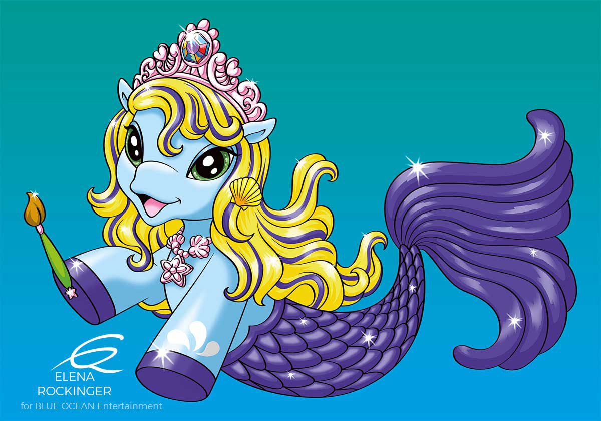 20 Filly Illustration Mermaids 1202 Aquarella Elena Rockinger S