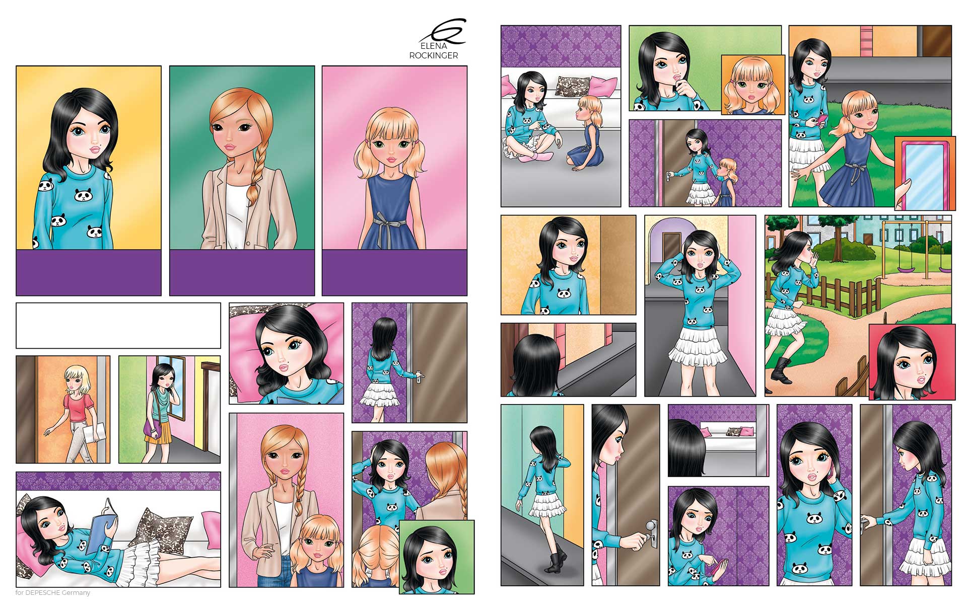 21 Topmodel Comic 1409 Elena Rockinger 1 2 S