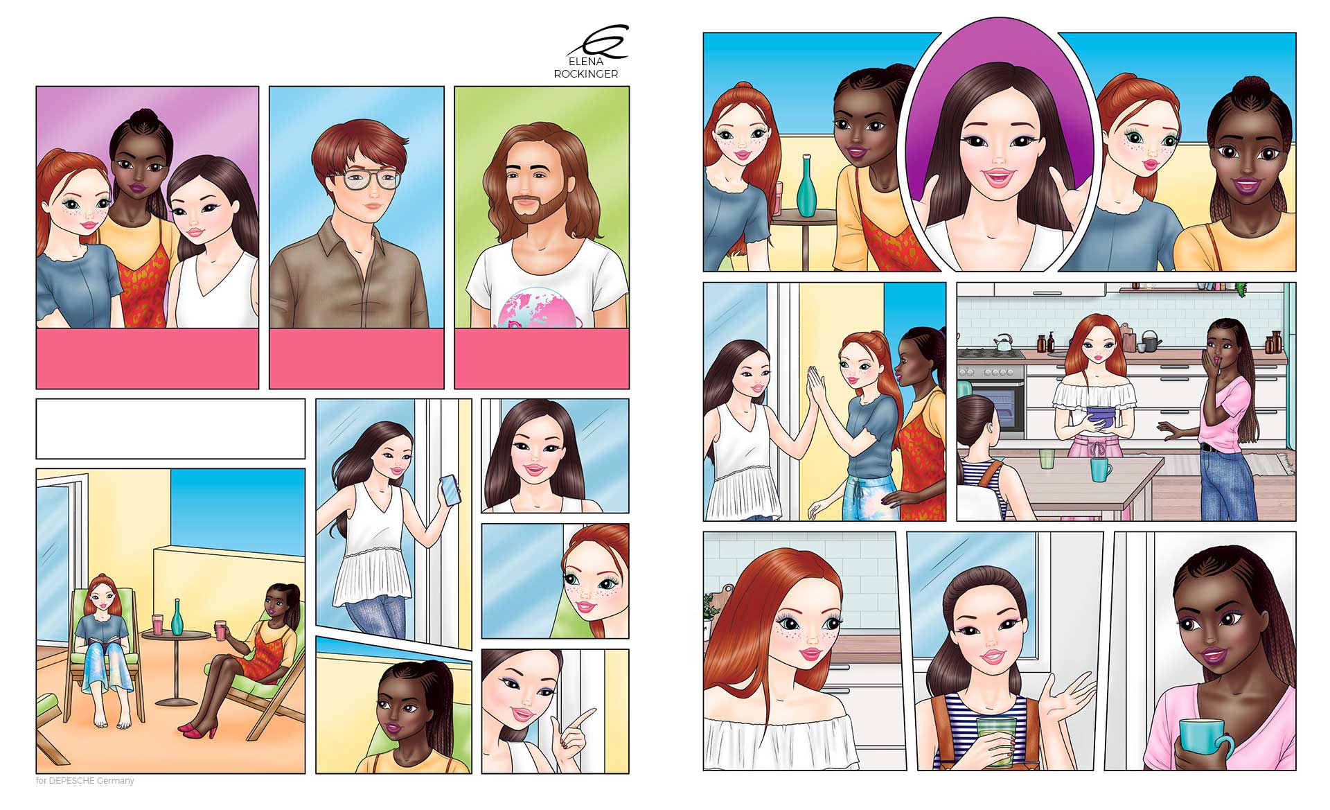 21 topmodel comic 2106 elena rockinger 1 2 s