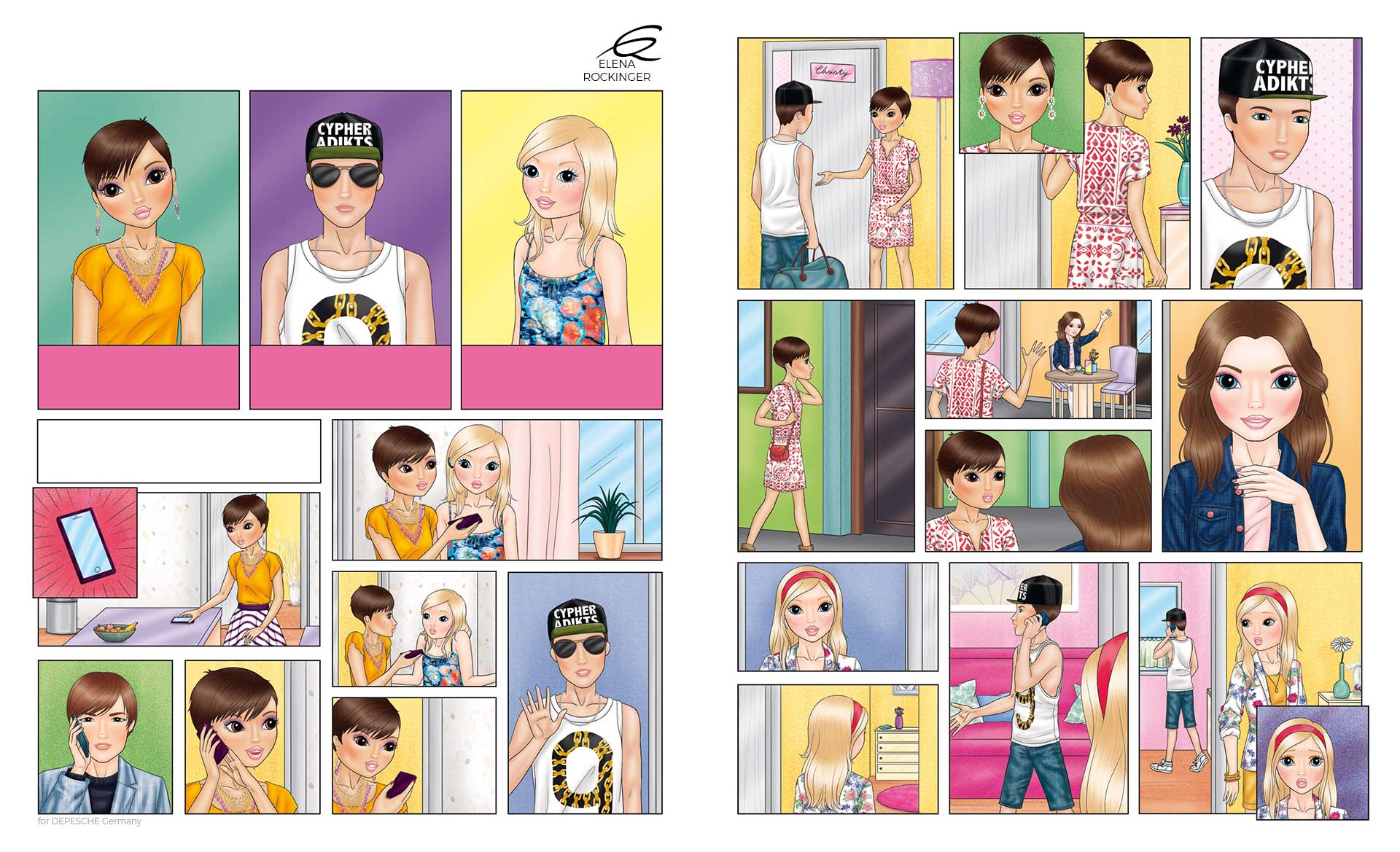 22 Topmodel Comic 1508 Elena Rockinger 1 2