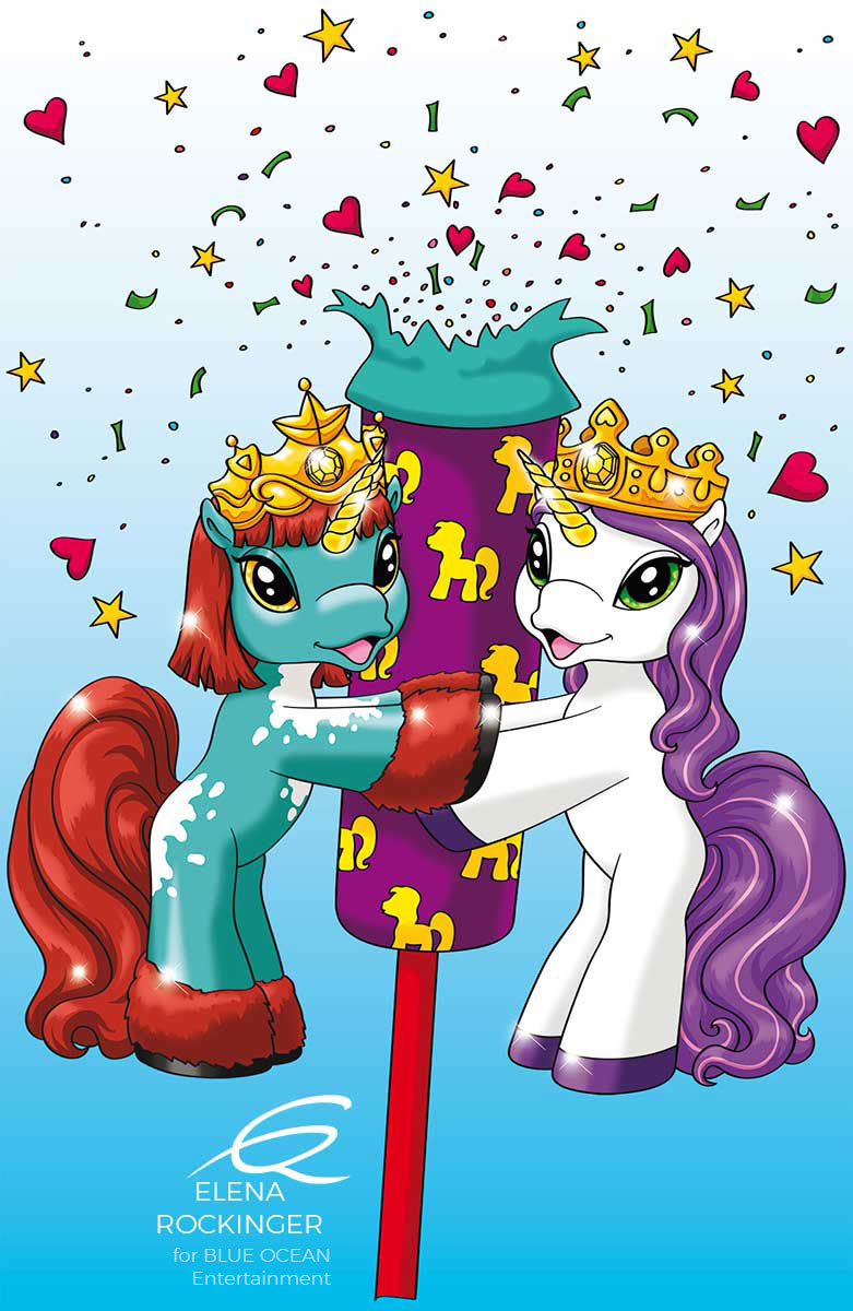 23 Filly Poster Illustration 1113 Elena Rockinger S