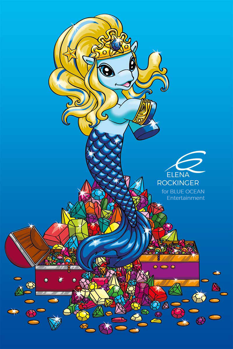 24 Filly Illustration Mermaids 1202 Merrow Elena Rockinger S