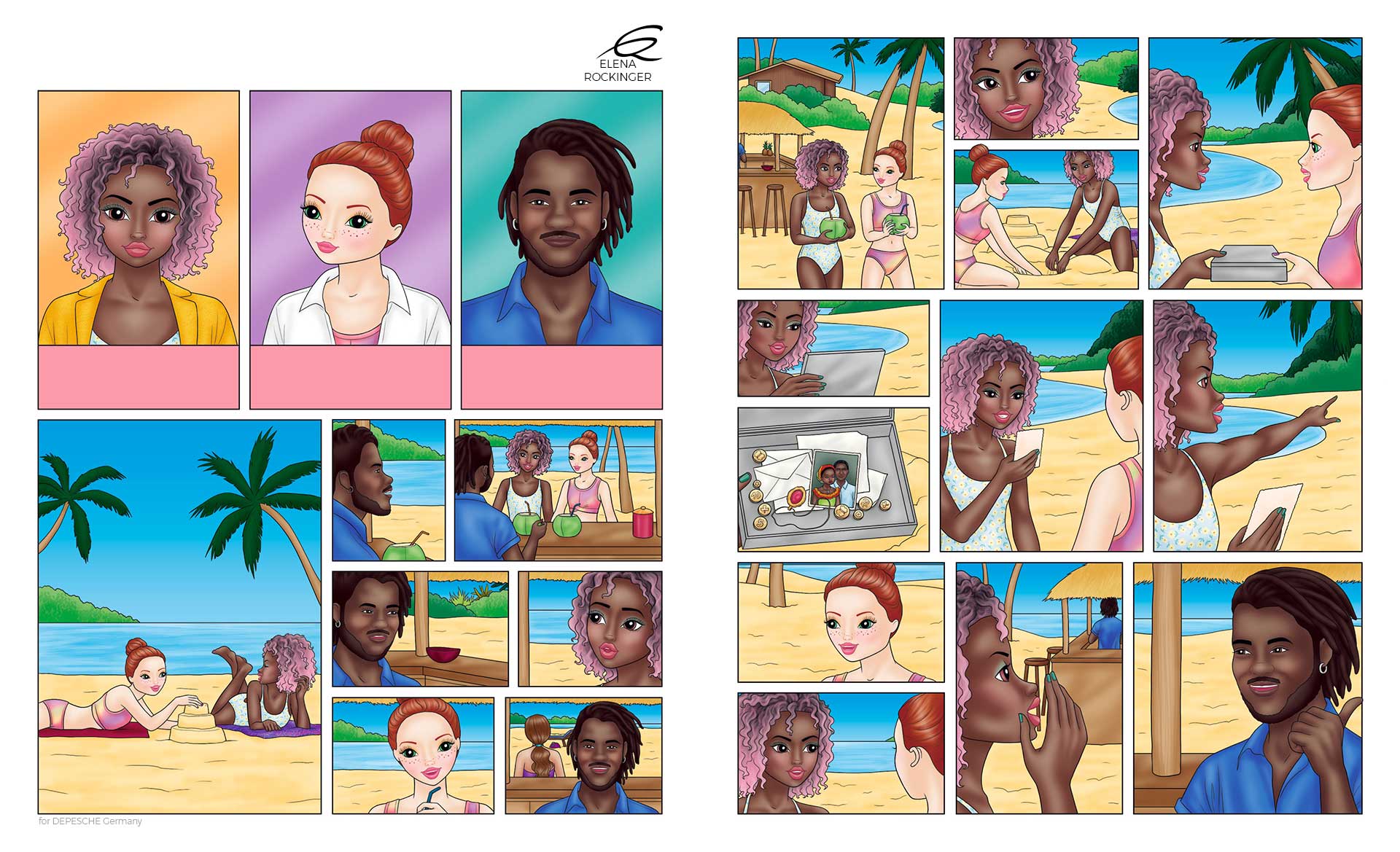 24 topmodel comic 2307 elena rockinger 1 2 s