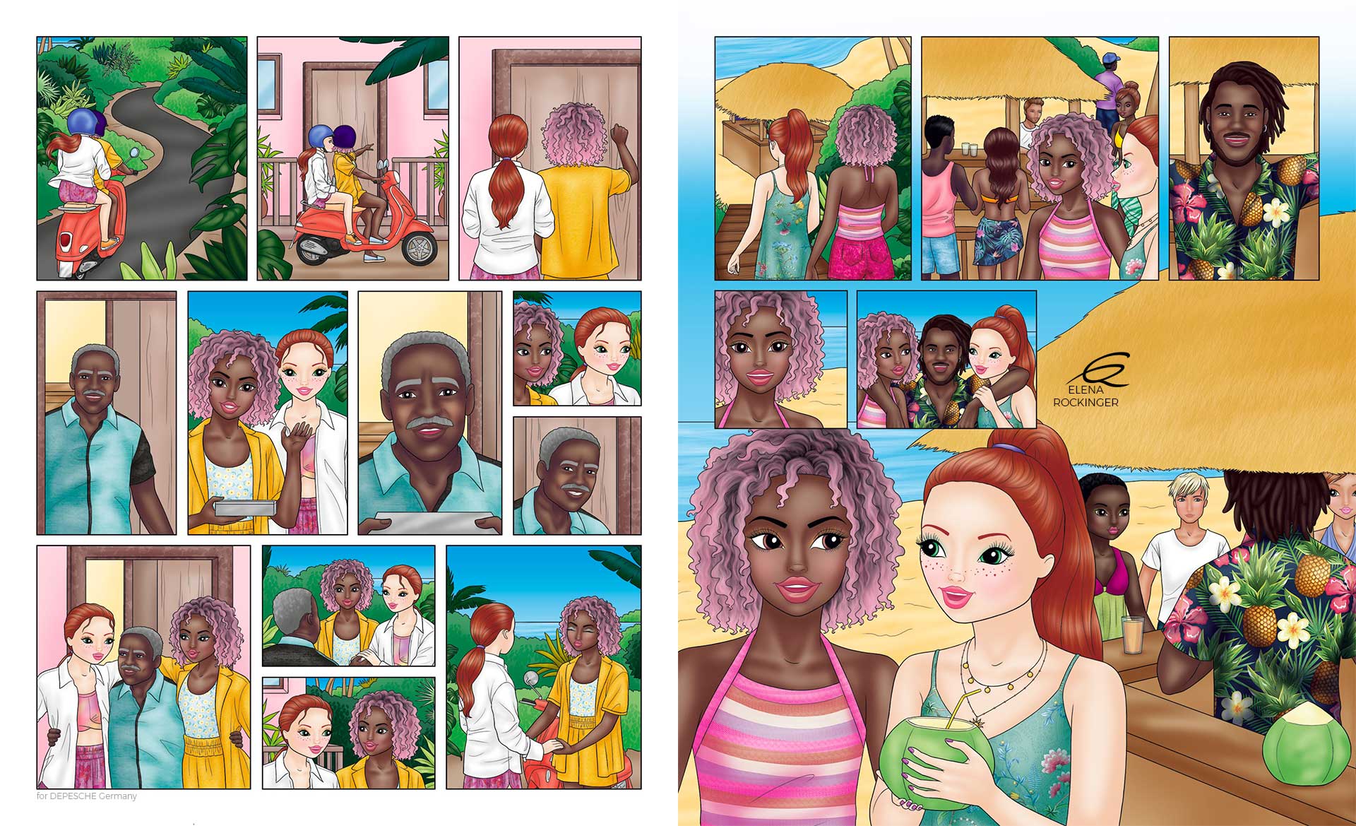 26 topmodel comic 2307 elena rockinger 3 4 s