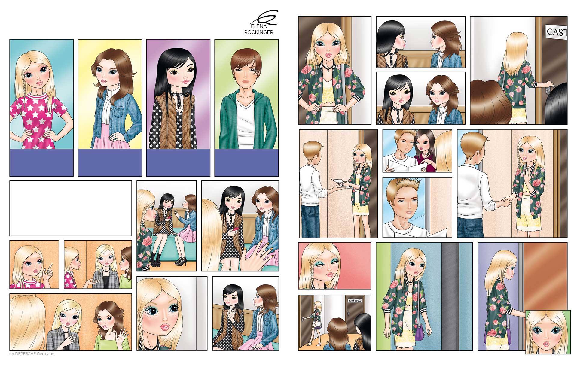 27 Topmodel Comic 1411 Elena Rockinger 1 2 S