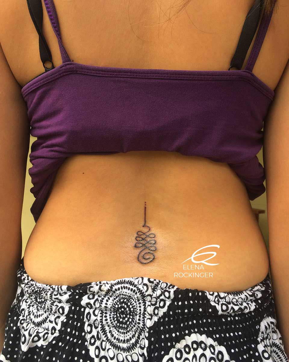 28 Tattoo Freeflow Unalome Life Elena Rockinger S