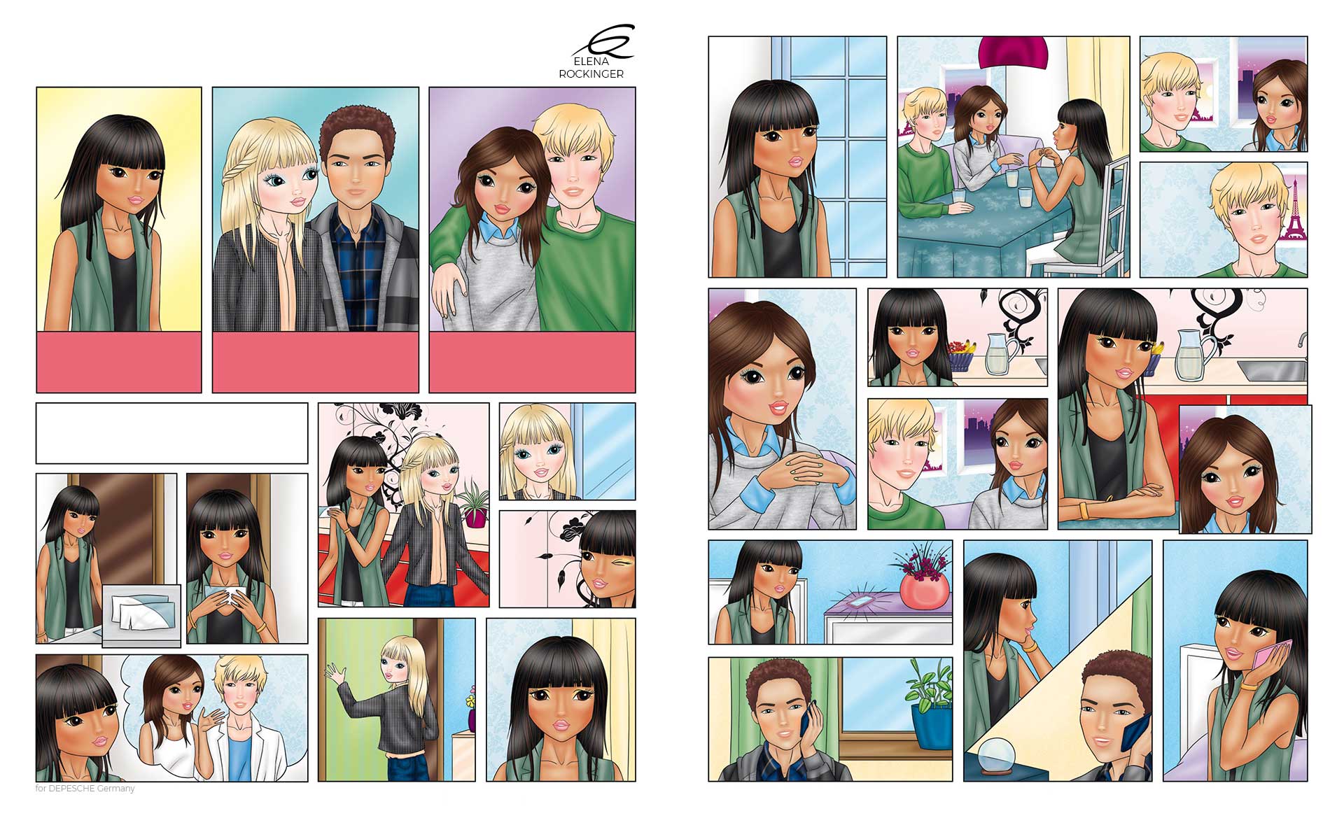 28 Topmodel Comic 1510 Elena Rockinger 1 2 S