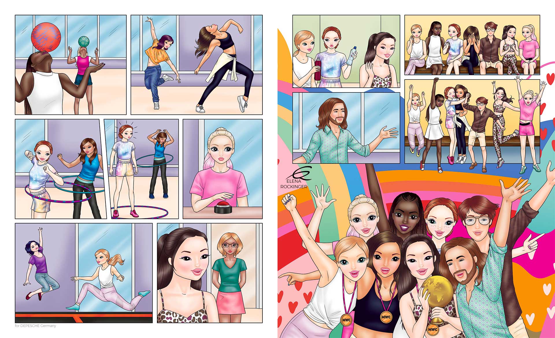 28 topmodel comic 2107 elena rockinger 3 4 s