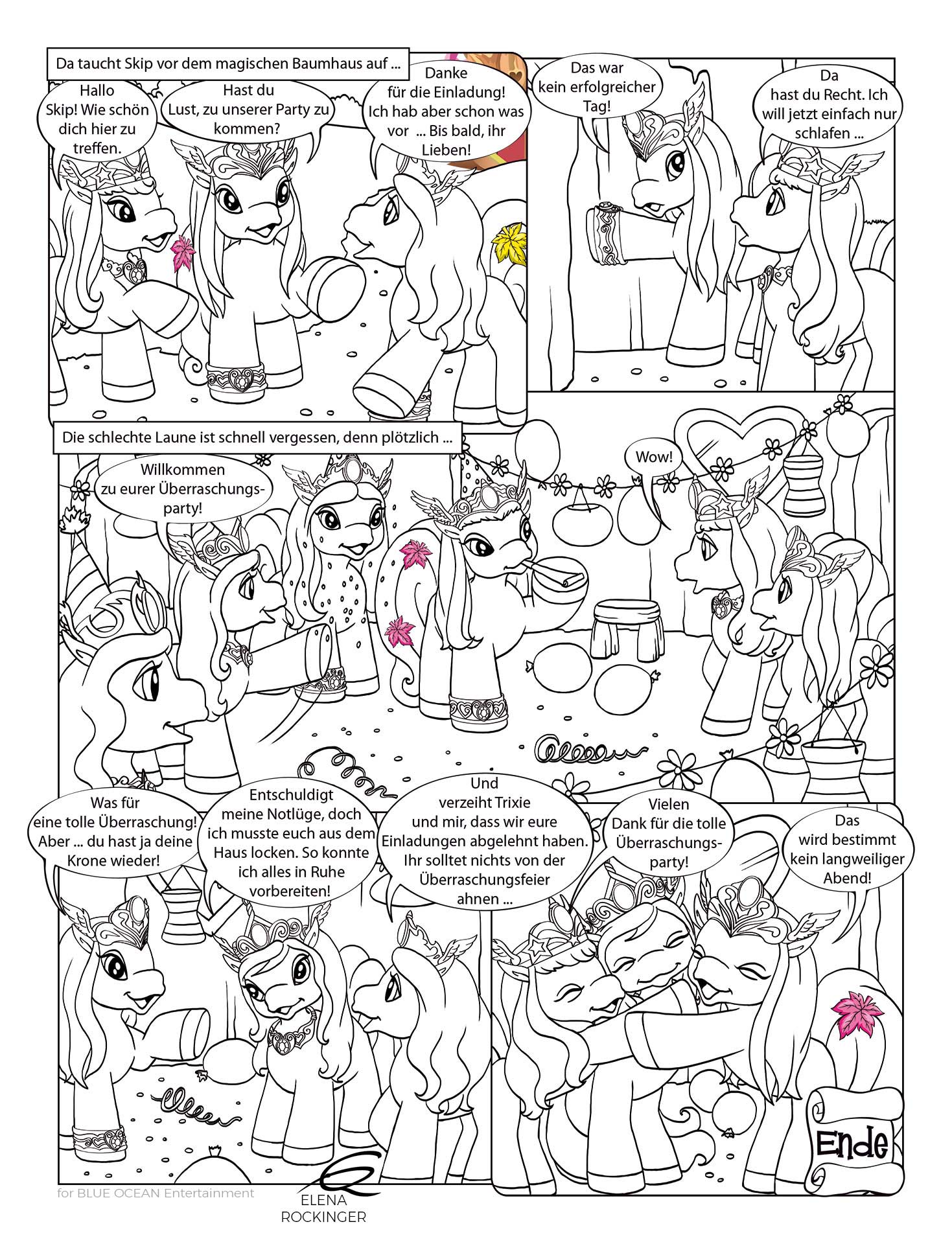 29 filly comic playset 1203 inks elena rockinger 02
