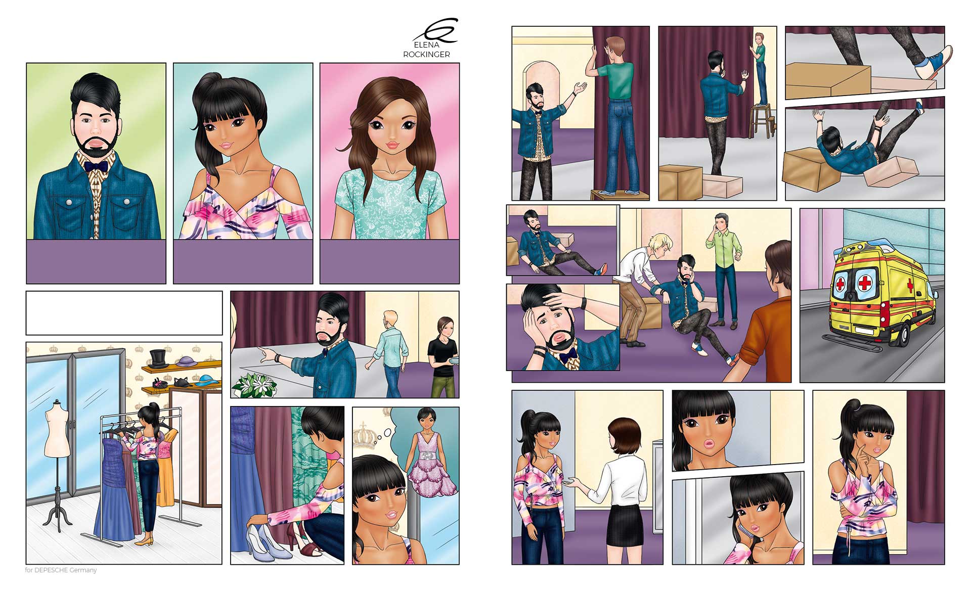 29 topmodel comic 1711 elena rockinger 1 2 s