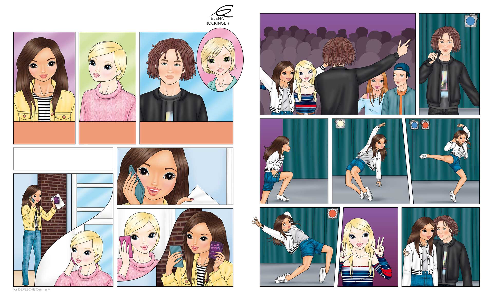 29 topmodel comic 1809 elena rockinger 1 2 s