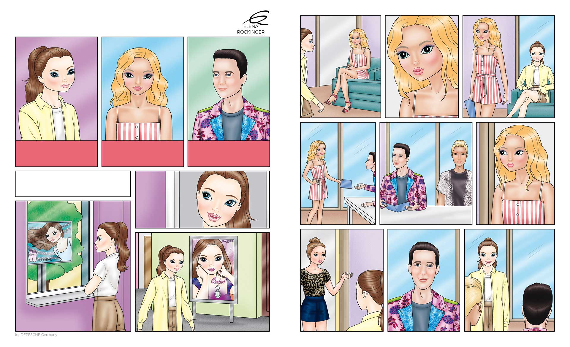 29 topmodel comic 2008 elena rockinger 1 2 s