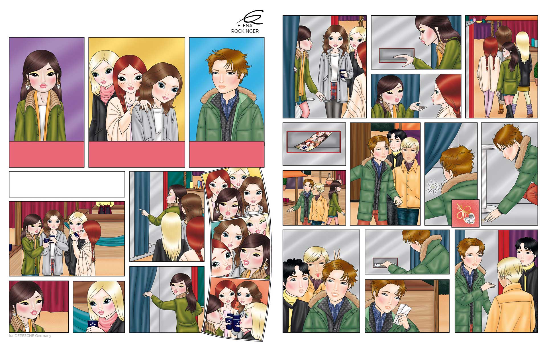 30 Topmodel Comic 1412 Elena Rockinger 1 2 S