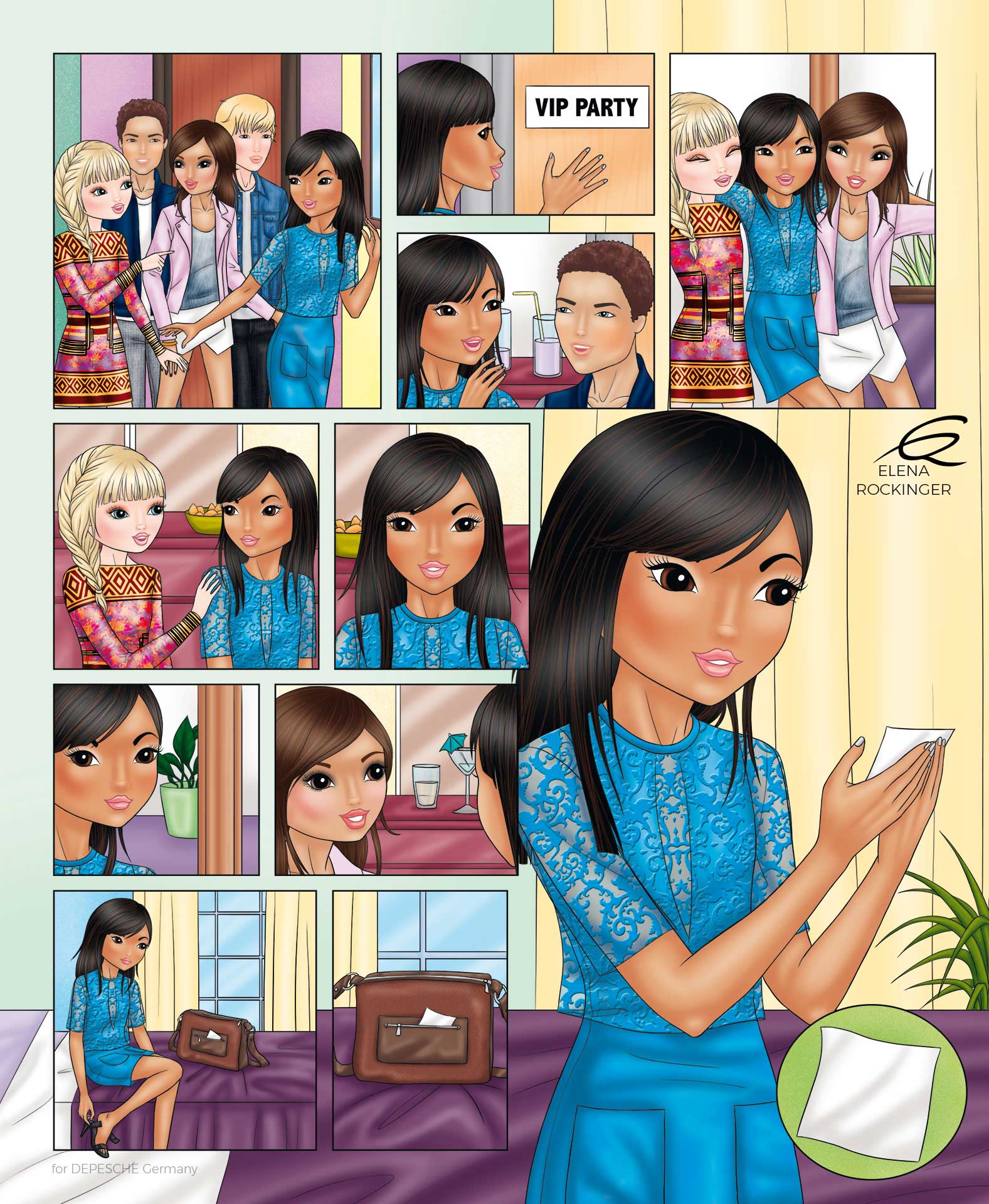 30 Topmodel Comic 1510 Elena Rockinger 03 S