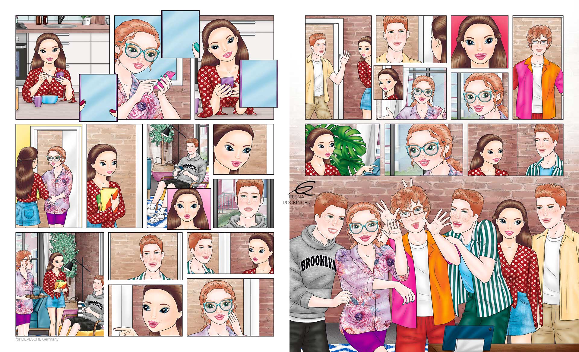 30 topmodel comic 2308 elena rockinger 3 4 s