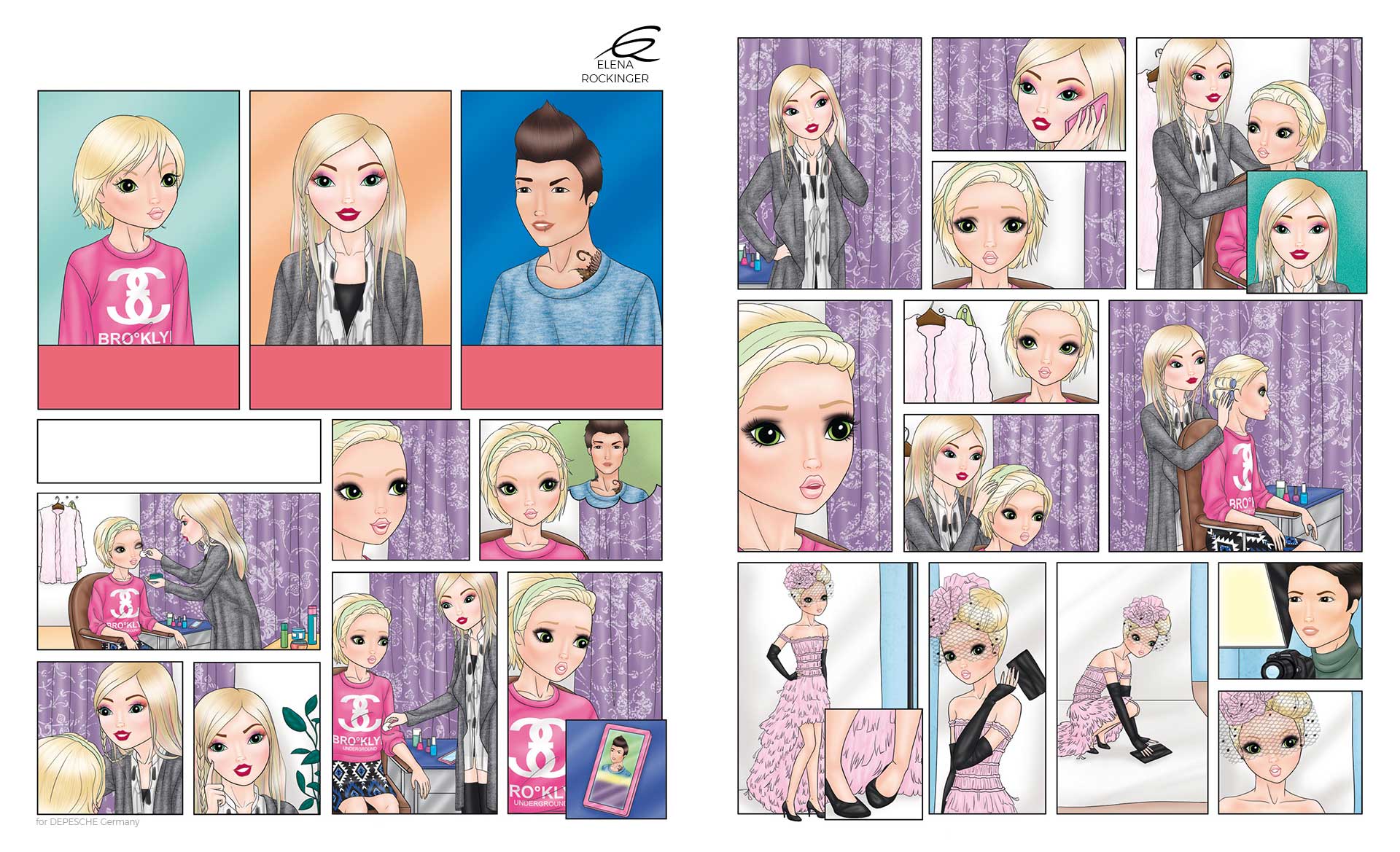 31 Topmodel Comic 1511 Elena Rockinger 1 2 S