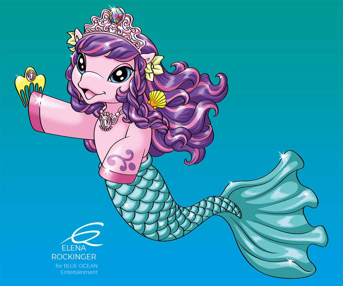 32 Filly Illustration Mermaids 1303 Venus Elena Rockinger 02 S