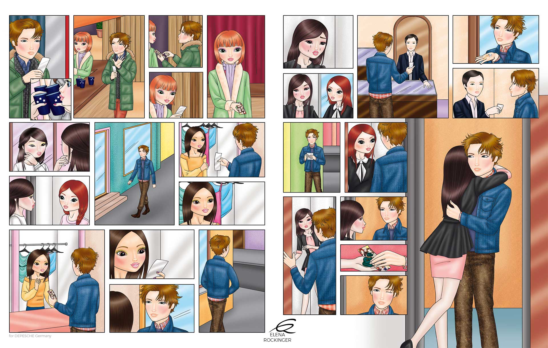 32 Topmodel Comic 1412 Elena Rockinger 3 4 S