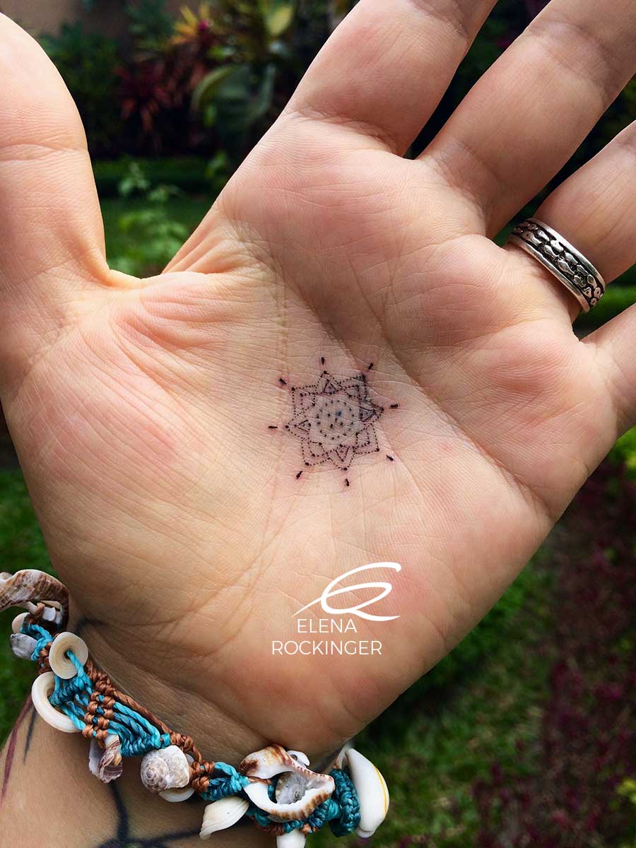 33 Tattoo Freeflow Palm Mandala Elena Rockinger S
