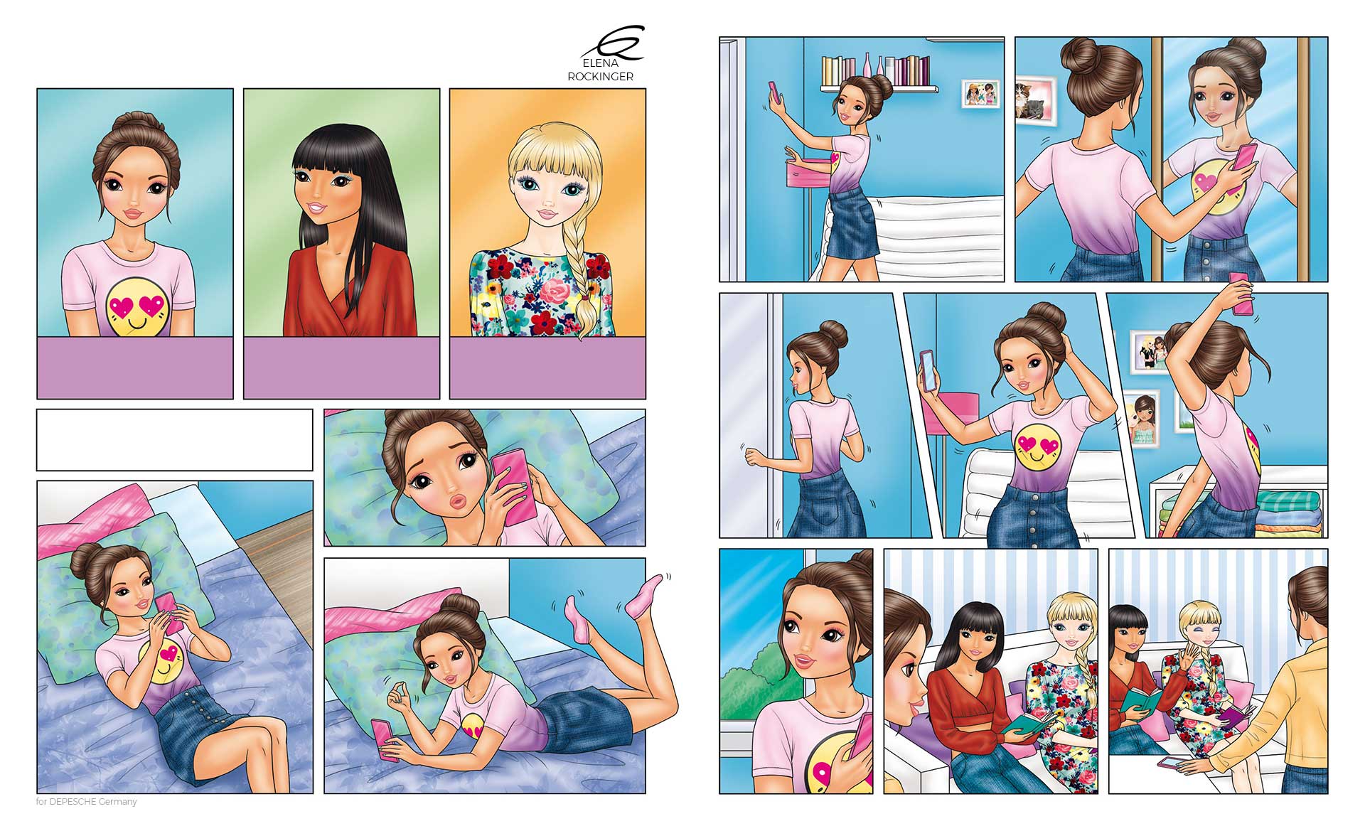 33 topmodel comic 2009 elena rockinger 1 2 s