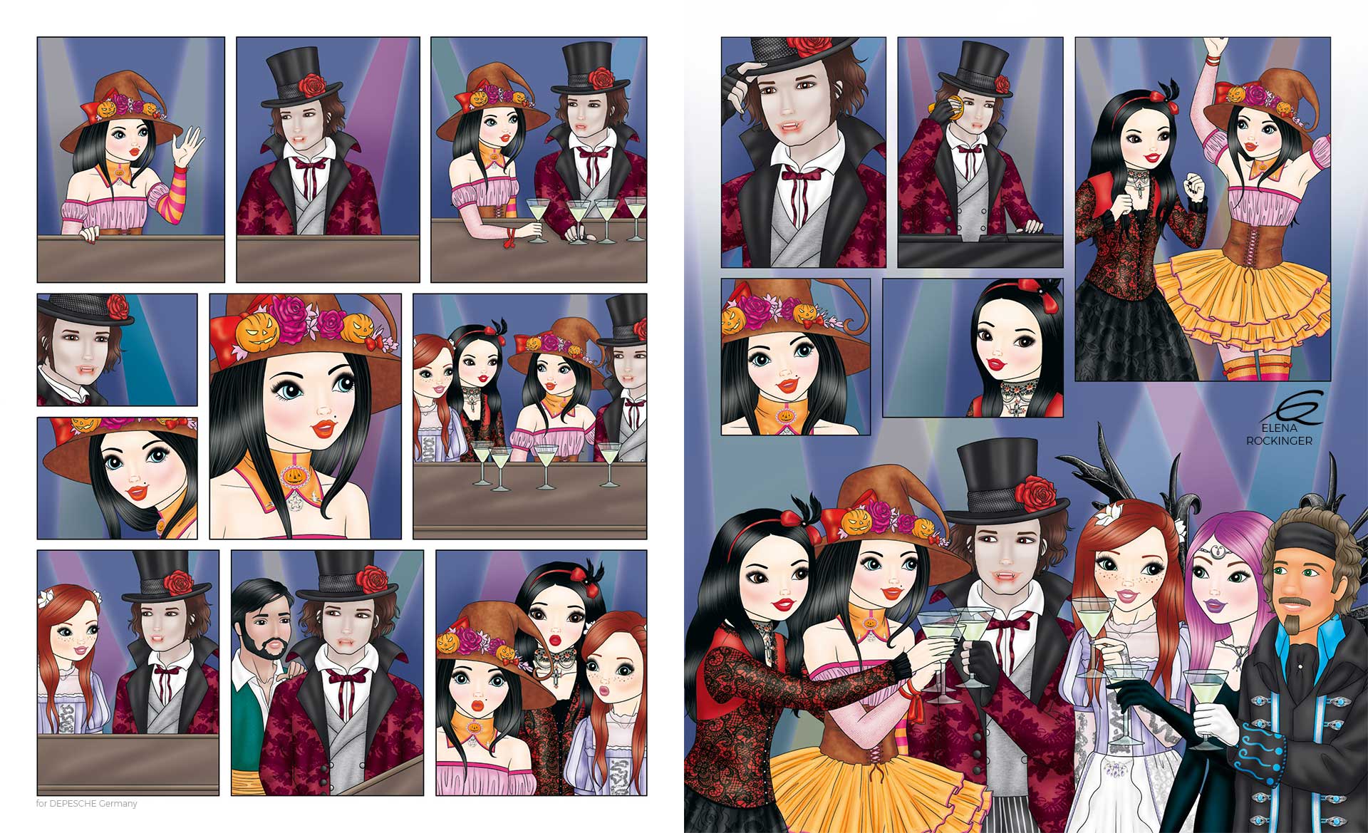 35 topmodel comic 1810 elena rockinger 3 4 s