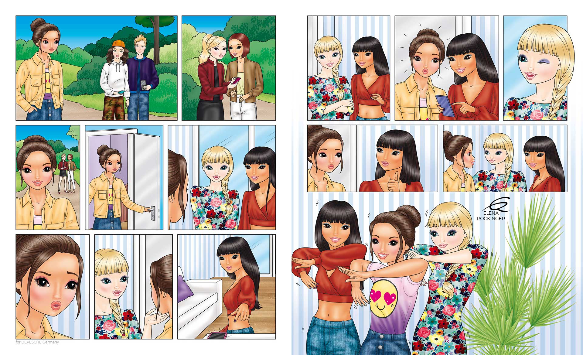 35 topmodel comic 2009 elena rockinger 3 4 s