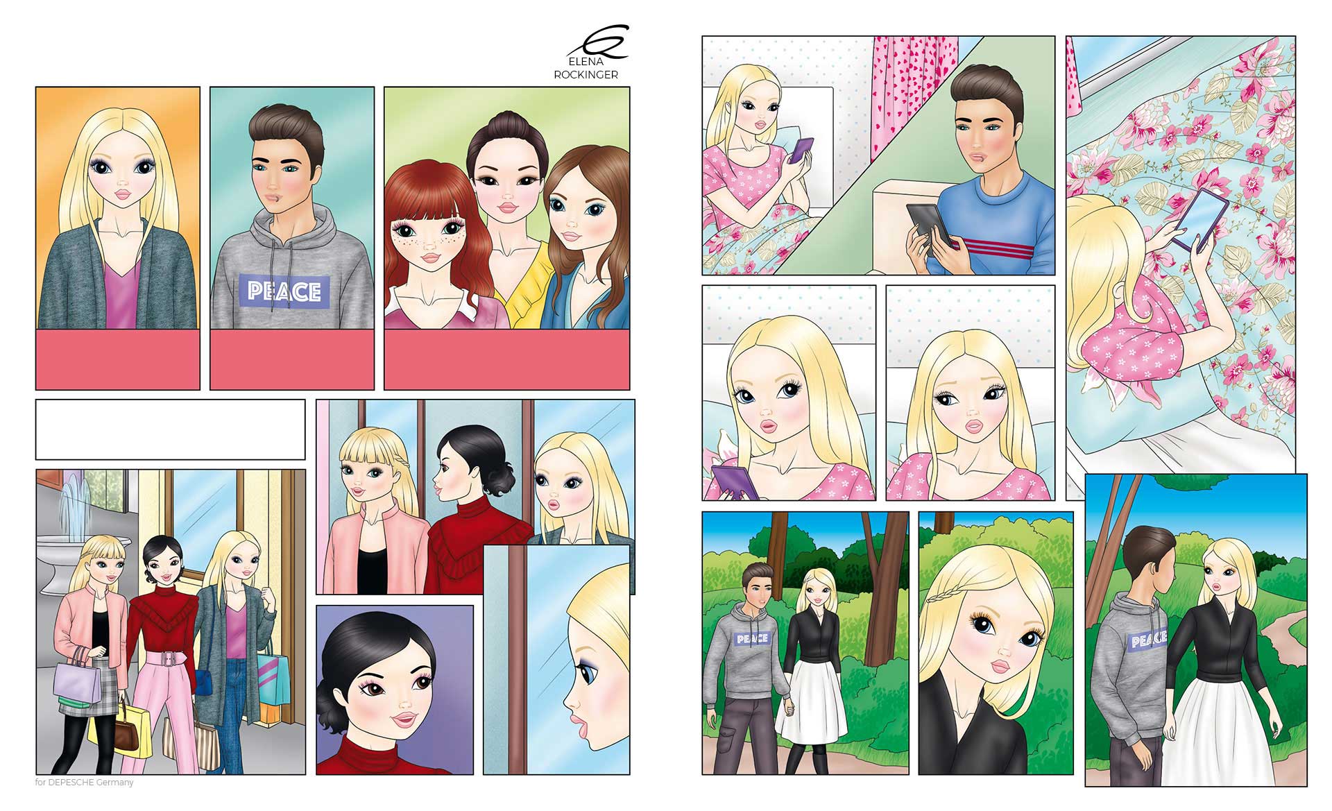 37 topmodel comic 1910 elena rockinger 1 2 s