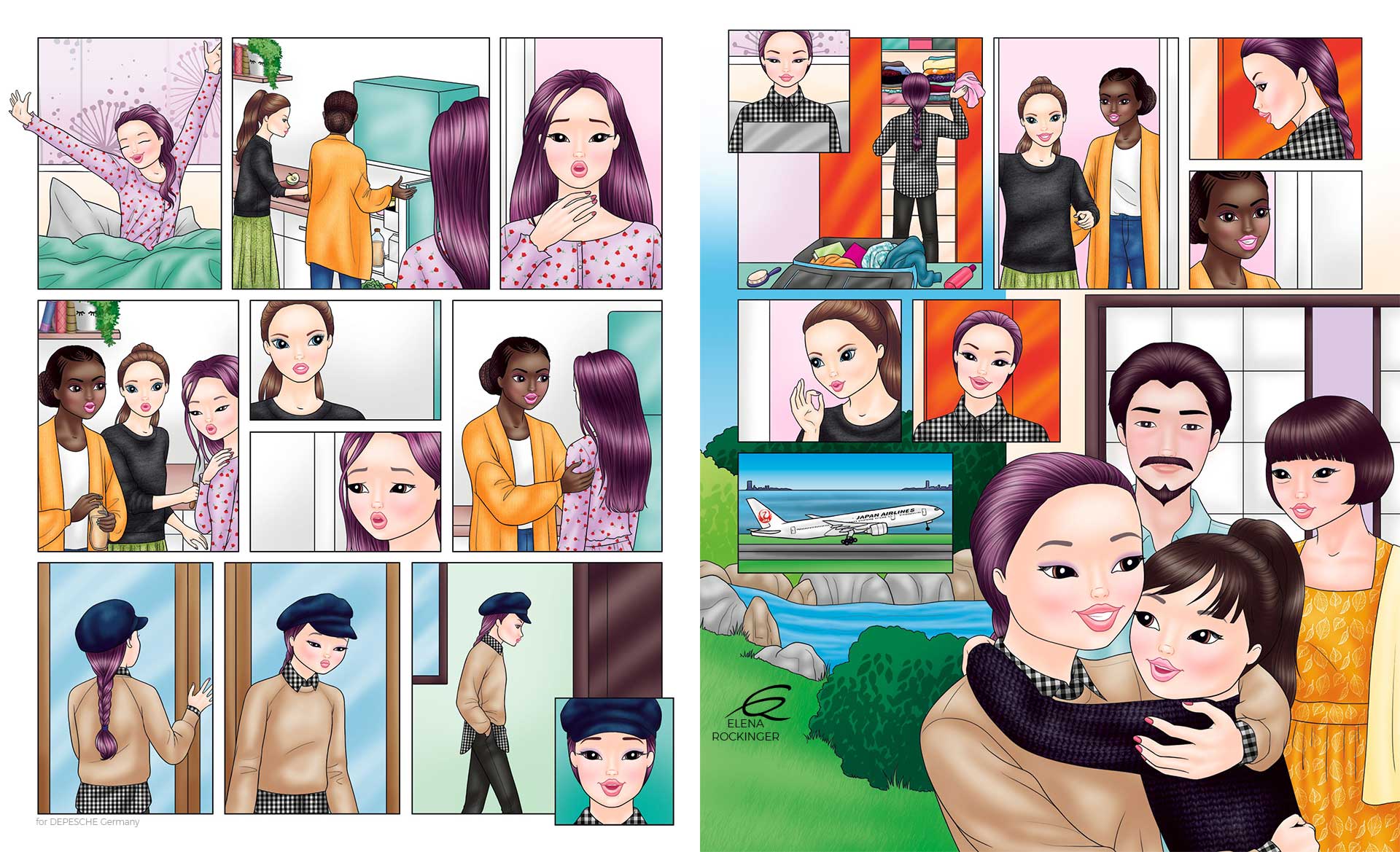 40 topmodel comic 2110 elena rockinger 3 4 s