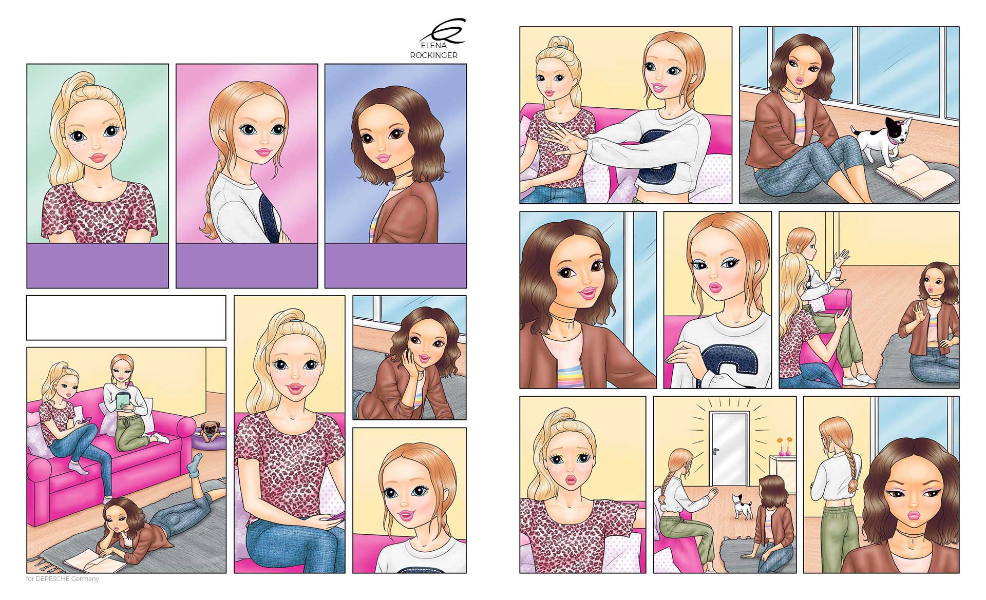 41 topmodel comic 2011 elena rockinger 1 2 s