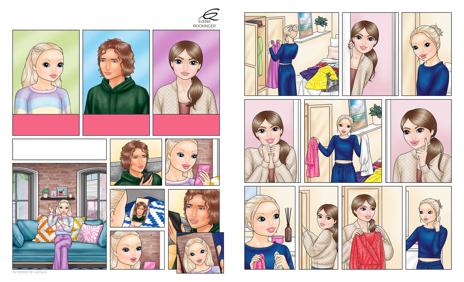 41 topmodel comic 2211 elena rockinger 1 2 s