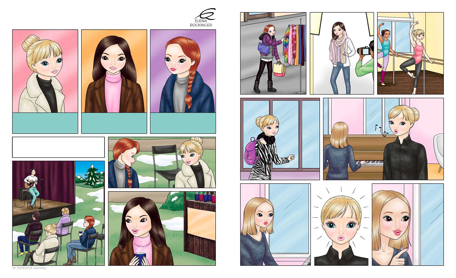 45 topmodel comic 2011 elena rockinger 1 2 s