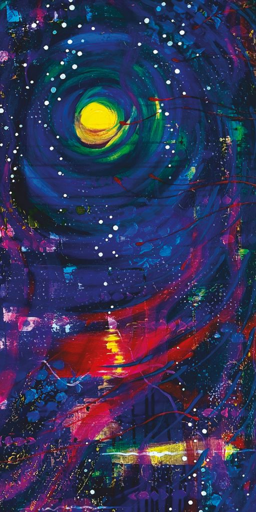 Postcard A6 H World Within Web 512x1024