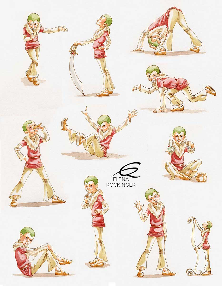 01 Illustration Kids Water Colour Elena Rockinger Elpi S