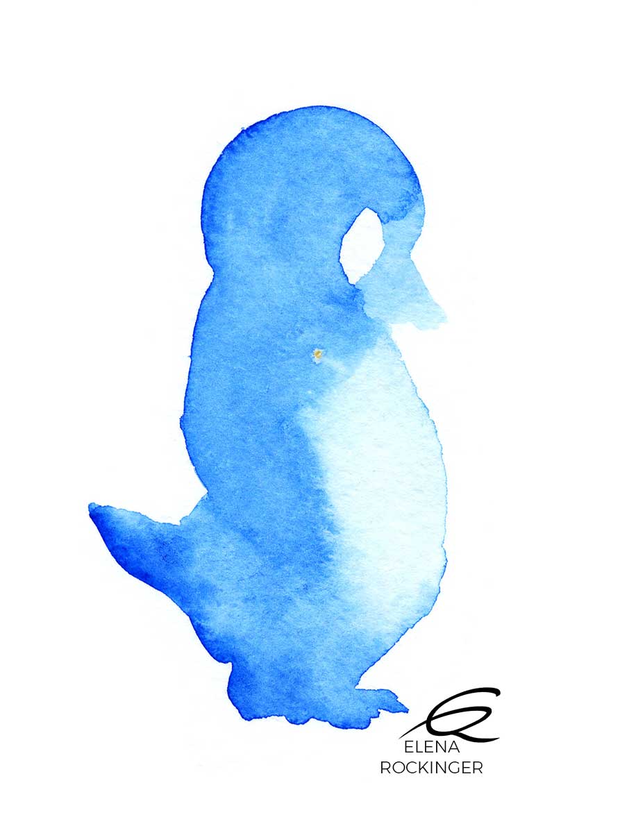 02 Illustration Kids Water Colour Elena Rockinger Pingu S