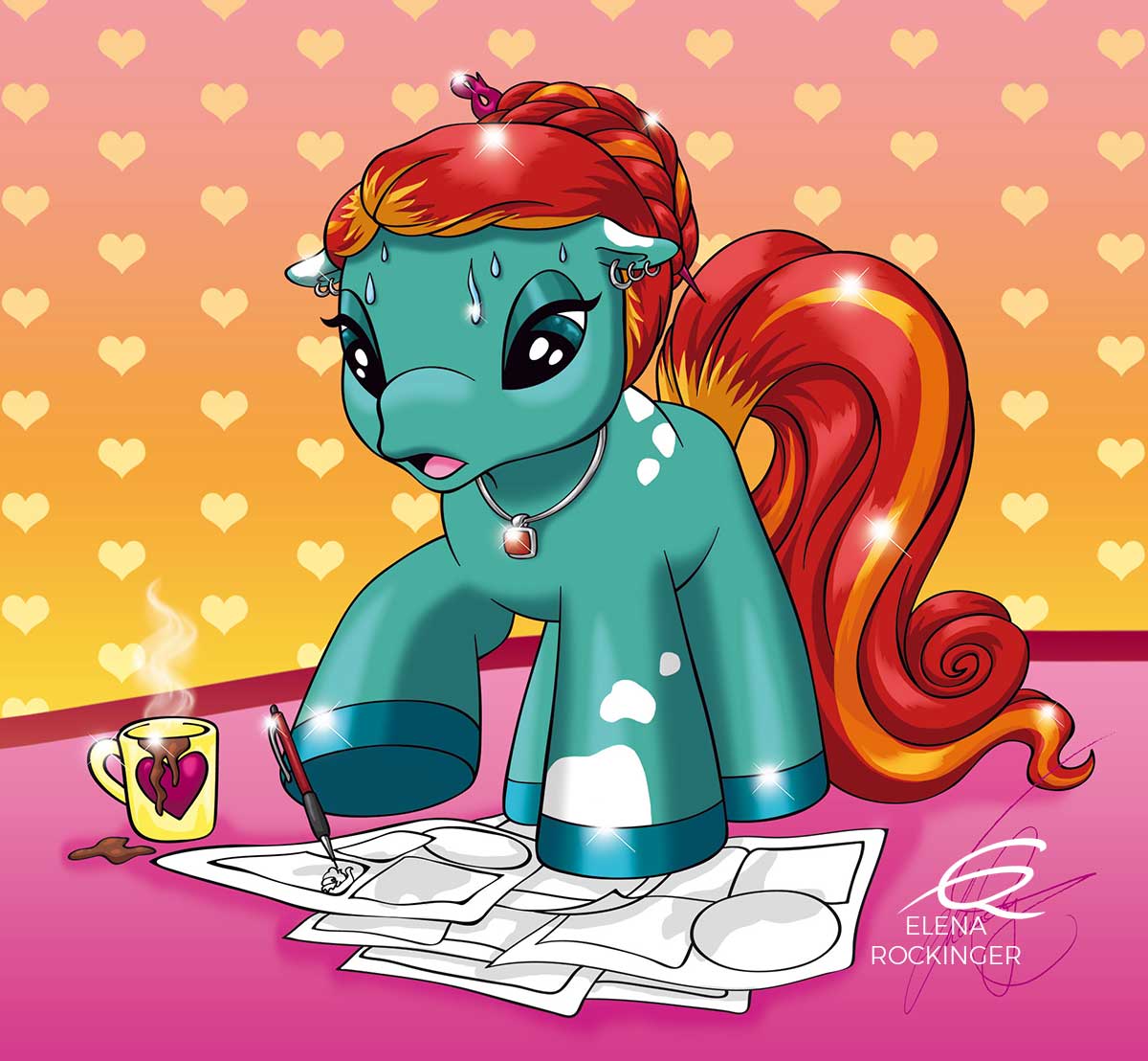 04 Filly Illustration Sideproject Fun Elena Rockinger Ena 02 S