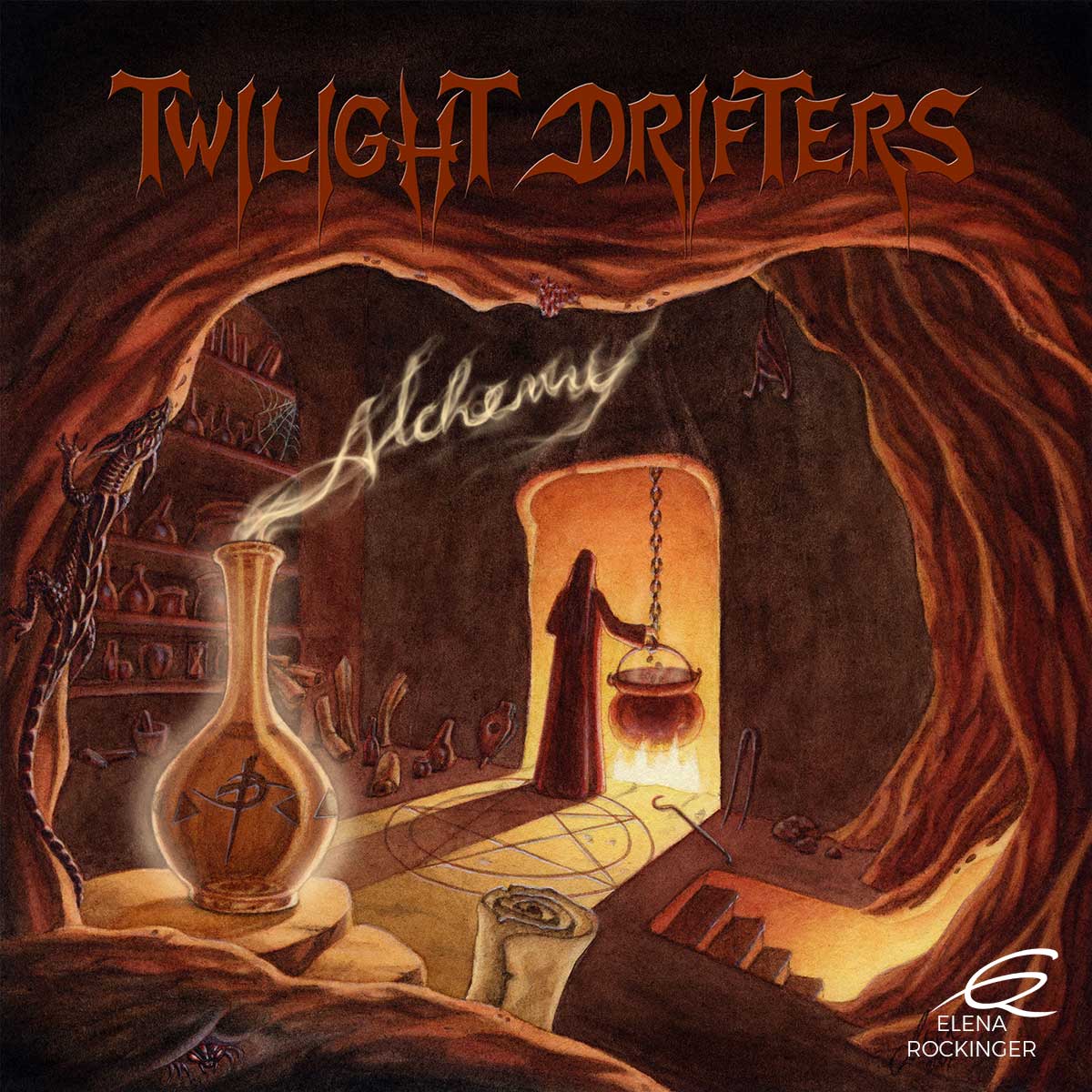 01 Illustration Cd Cover Elena Rockinger Twilight Drifters Alchemy Music S
