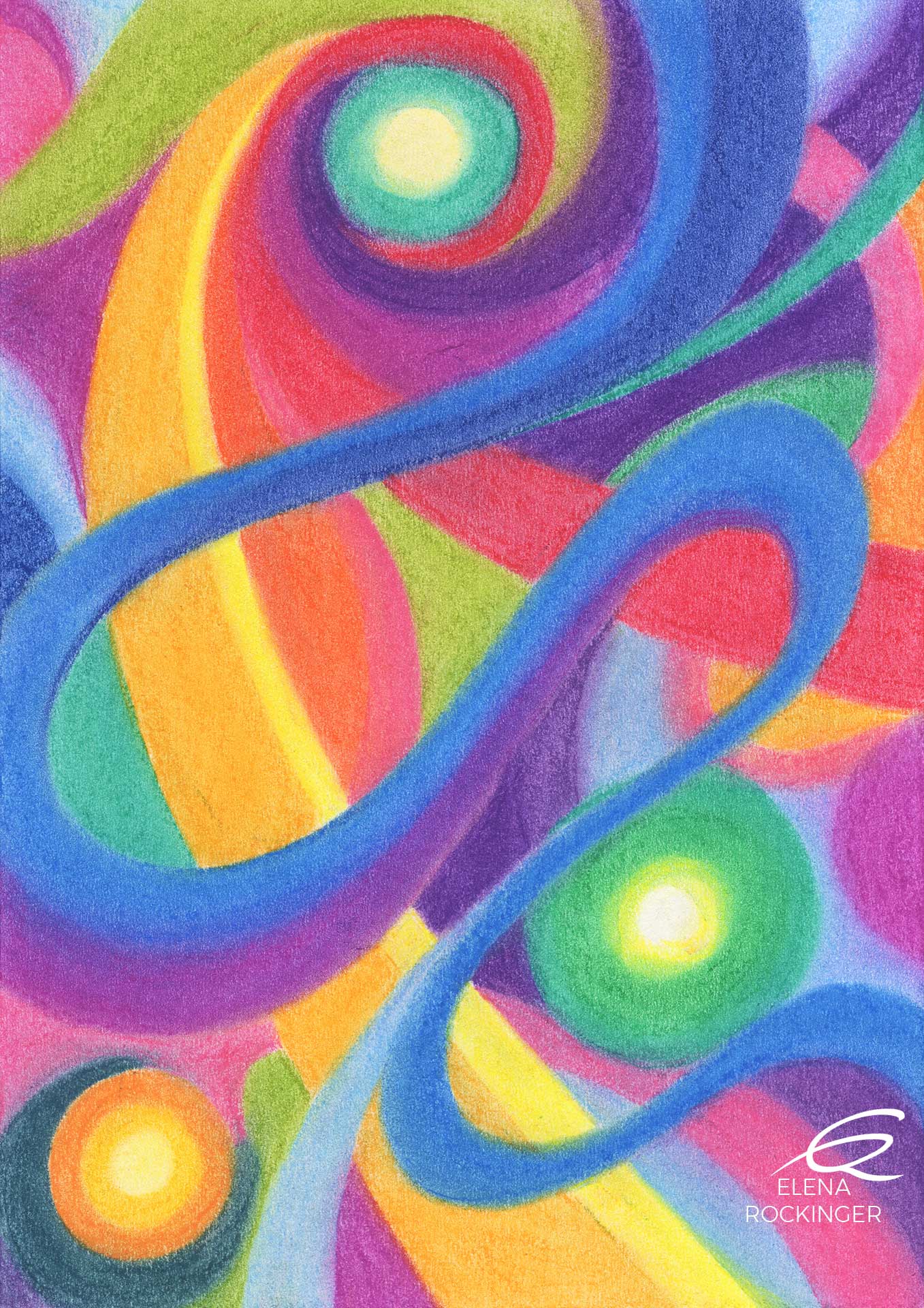 Paintings — Exhibition 09 Painting Pastels Elena Rockinger Journey Into Joy 09 S