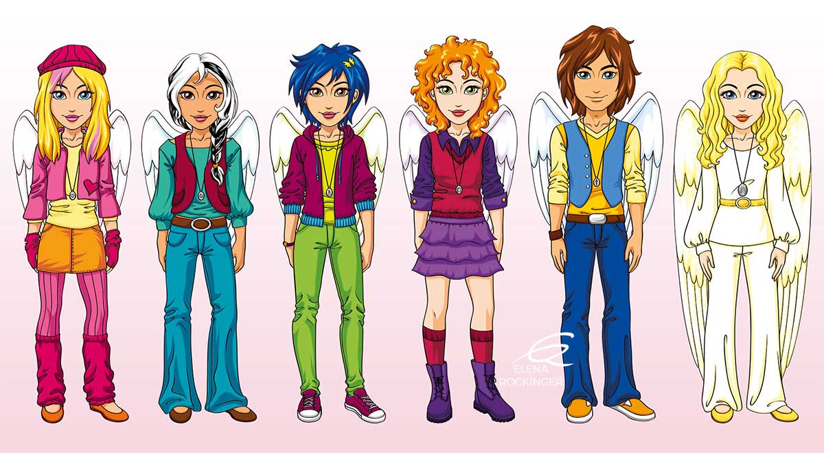 13 Illustration Concept Art Angelme Elena Rockinger Characters S